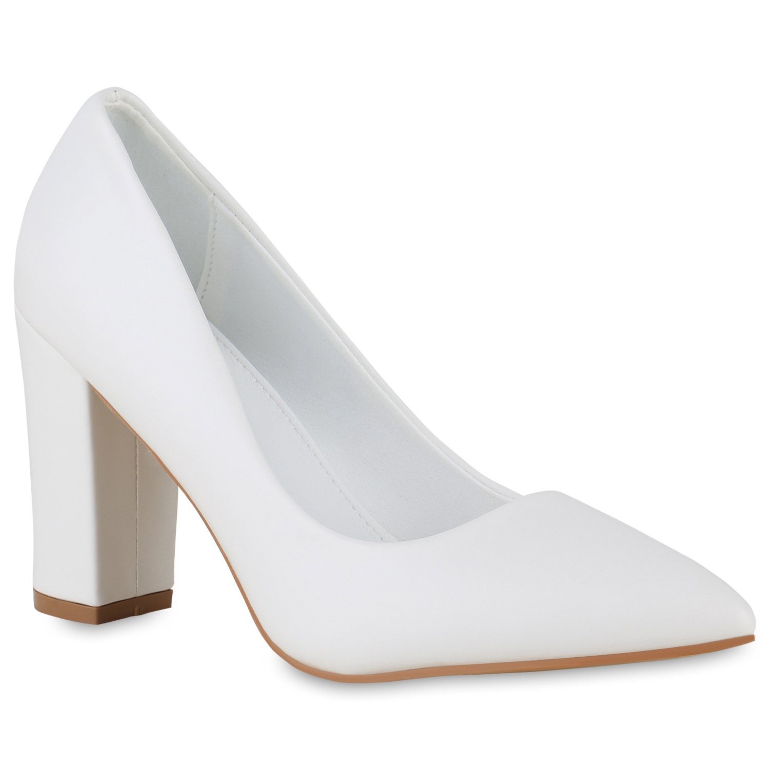 VAN Schuhe Bequeme Weiss Pumps 839438 HILL