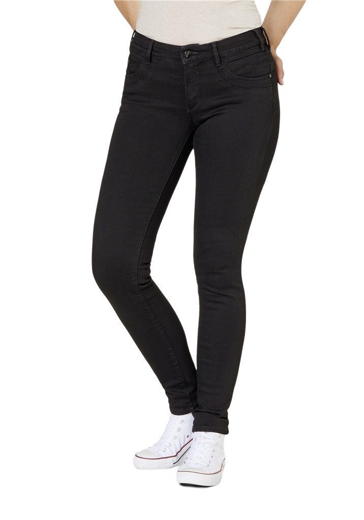 DENIM Skinny-fit-Jeans LUCY mit Stretch Paddock's SHAPE