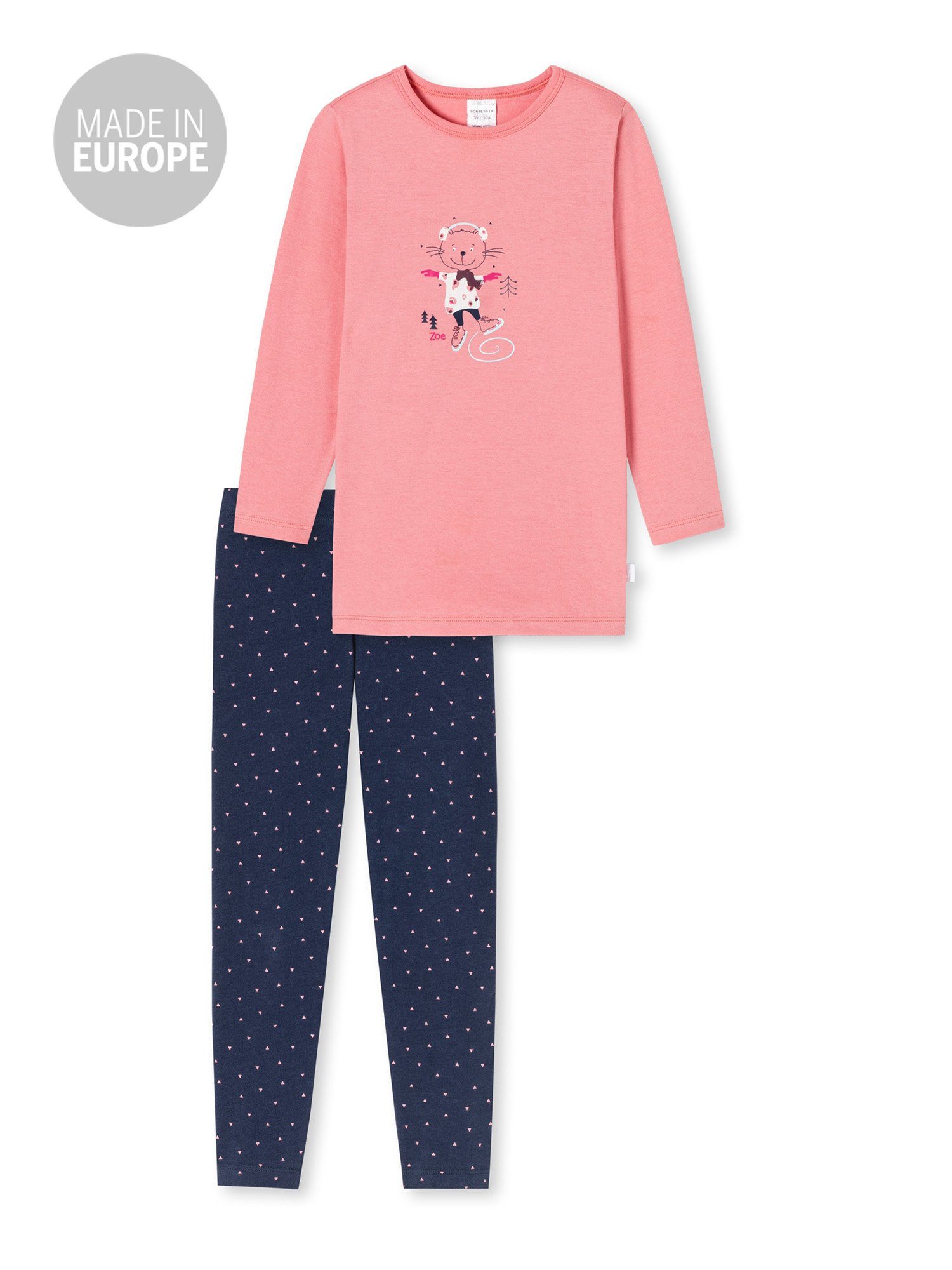 Schiesser Pyjama Cat Zoe