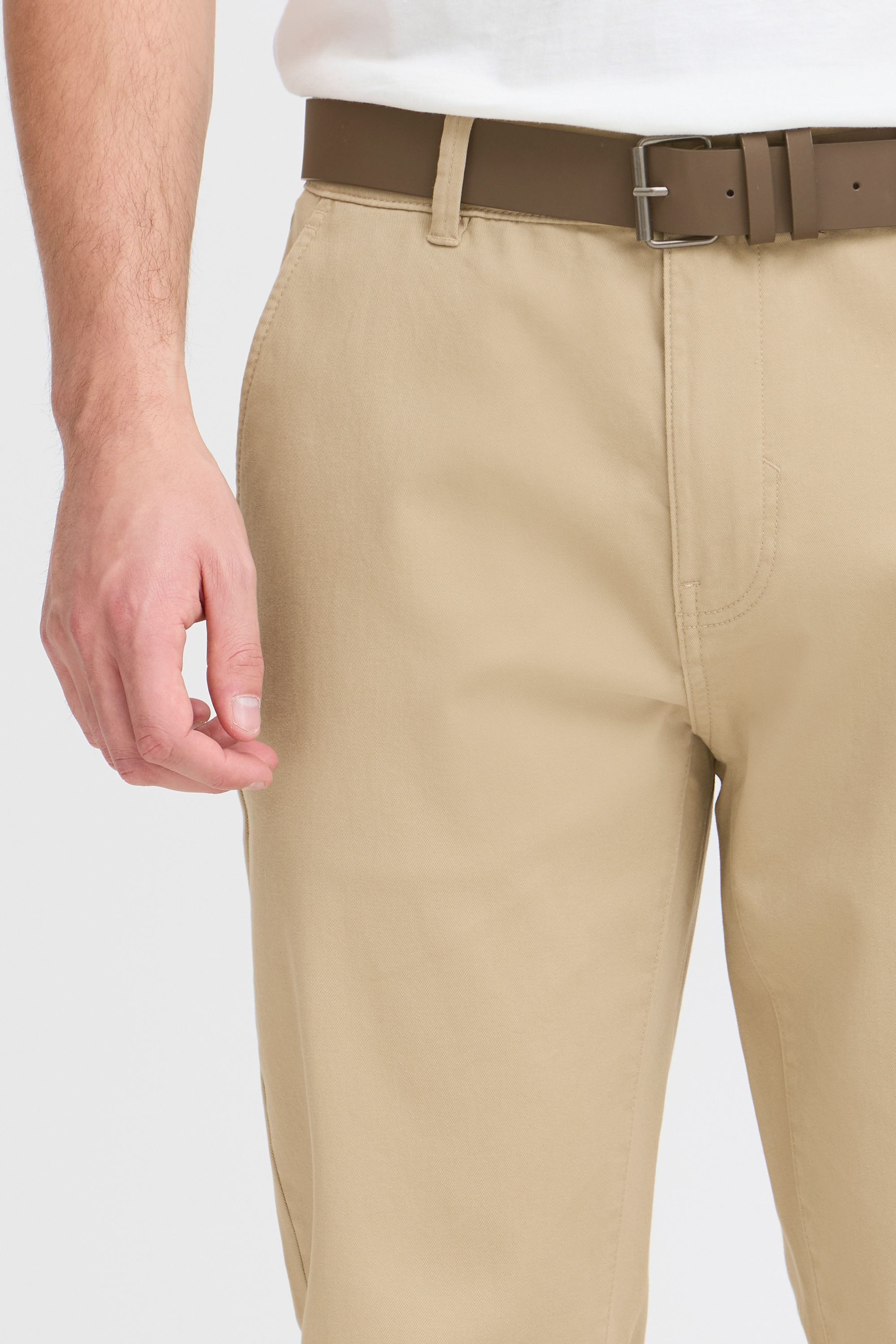 Blend Chinohose BHLPants Klassische Stoffhose mit Gürtel - Regular Fit