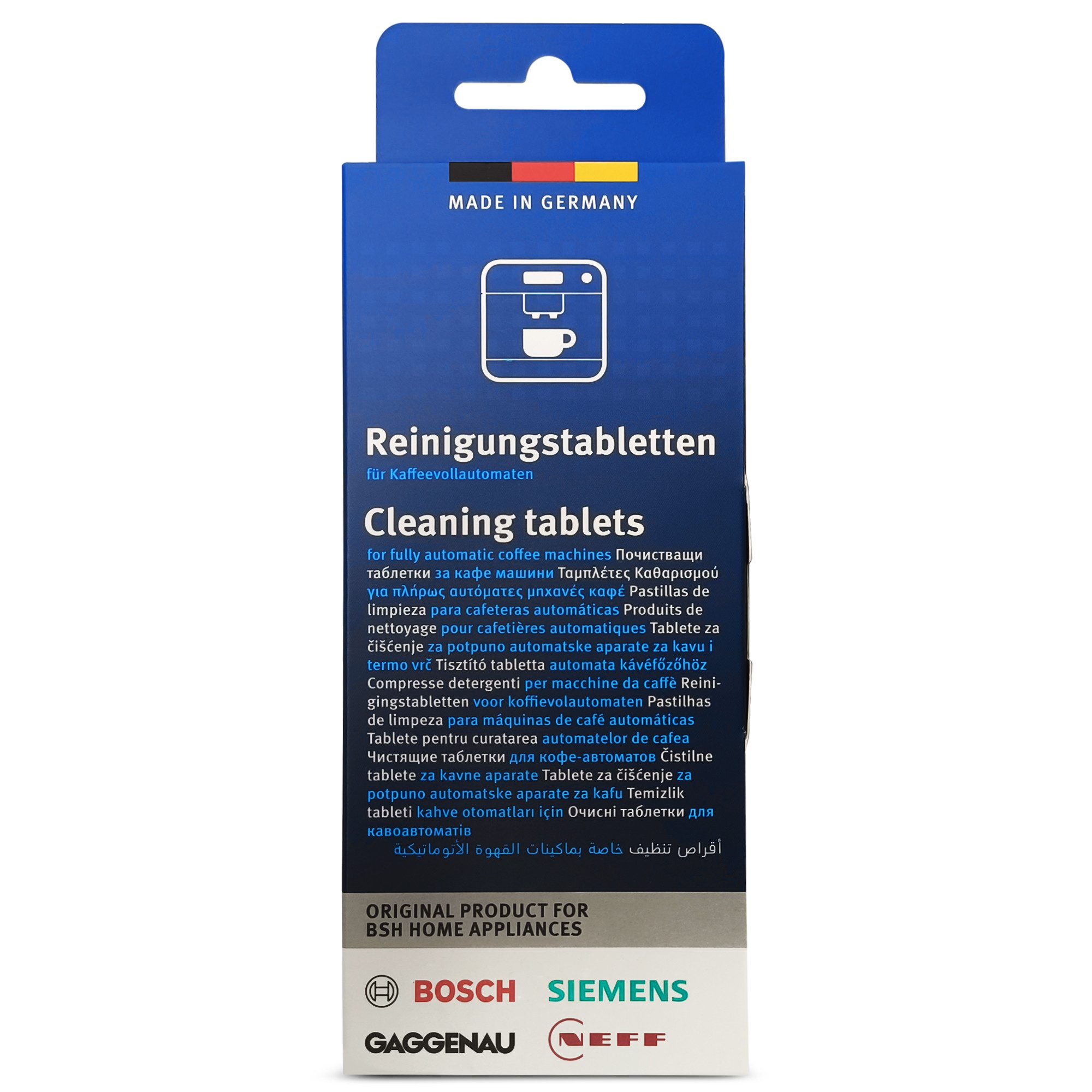 SIEMENS 00311969 Reinigungstabletten (1-St. 1 x 10 Reinigungstabletten für Kaffeemaschine)