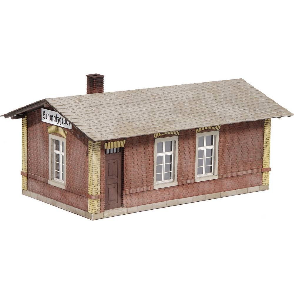 Modelleisenbahn-Set N Stationsgebäude Schmalzgrube
