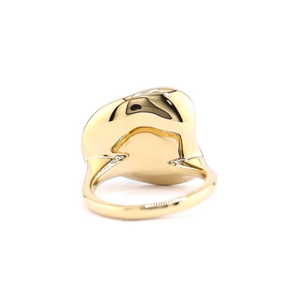 Cavill Perlenring Cavill Sterling Silberring mit 8 mm Tahiti-Perle, vergoldet, Damen (1-tlg)