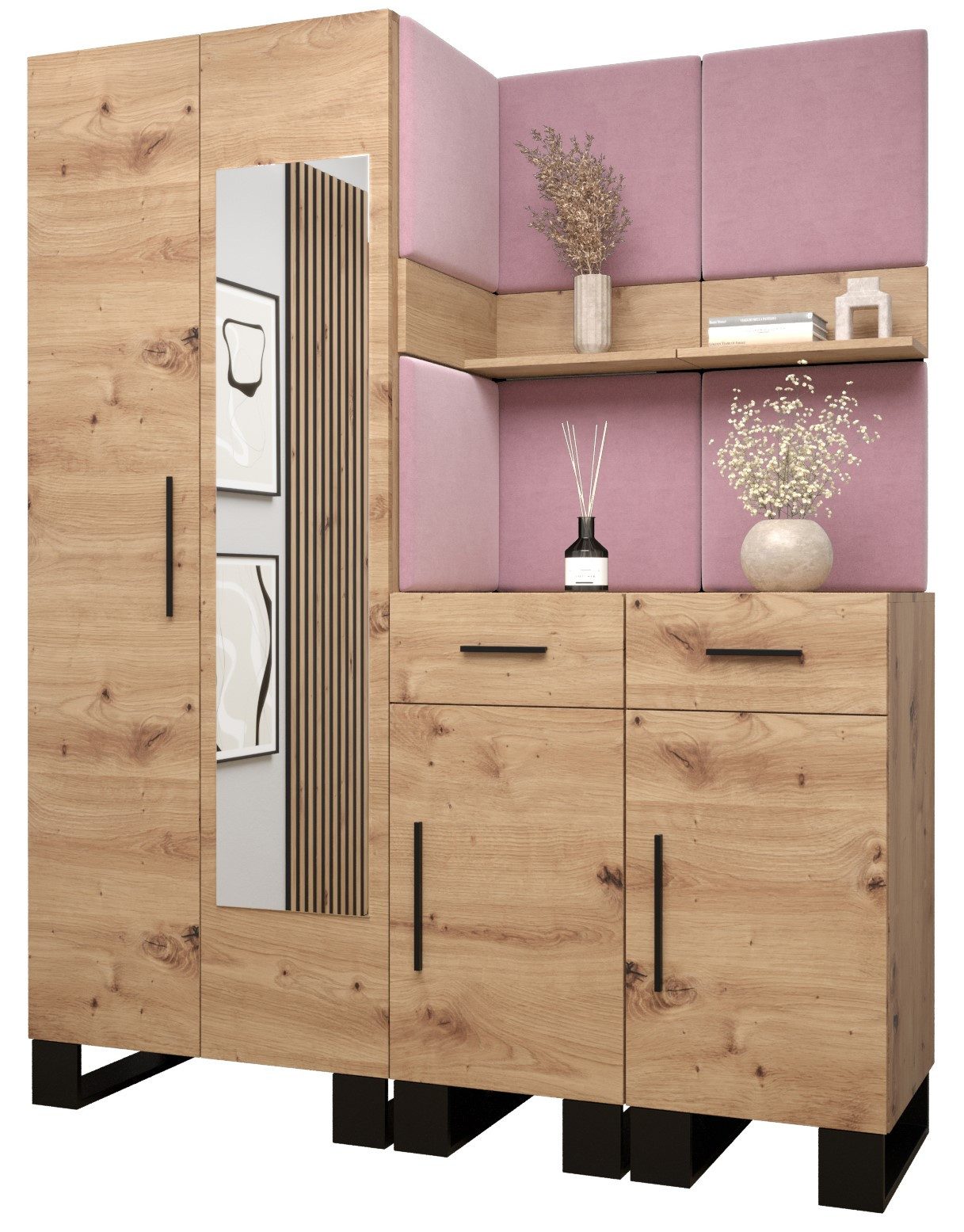 ABIKS MÖBEL Garderoben-Set ARTIN Set 15 günstig online kaufen