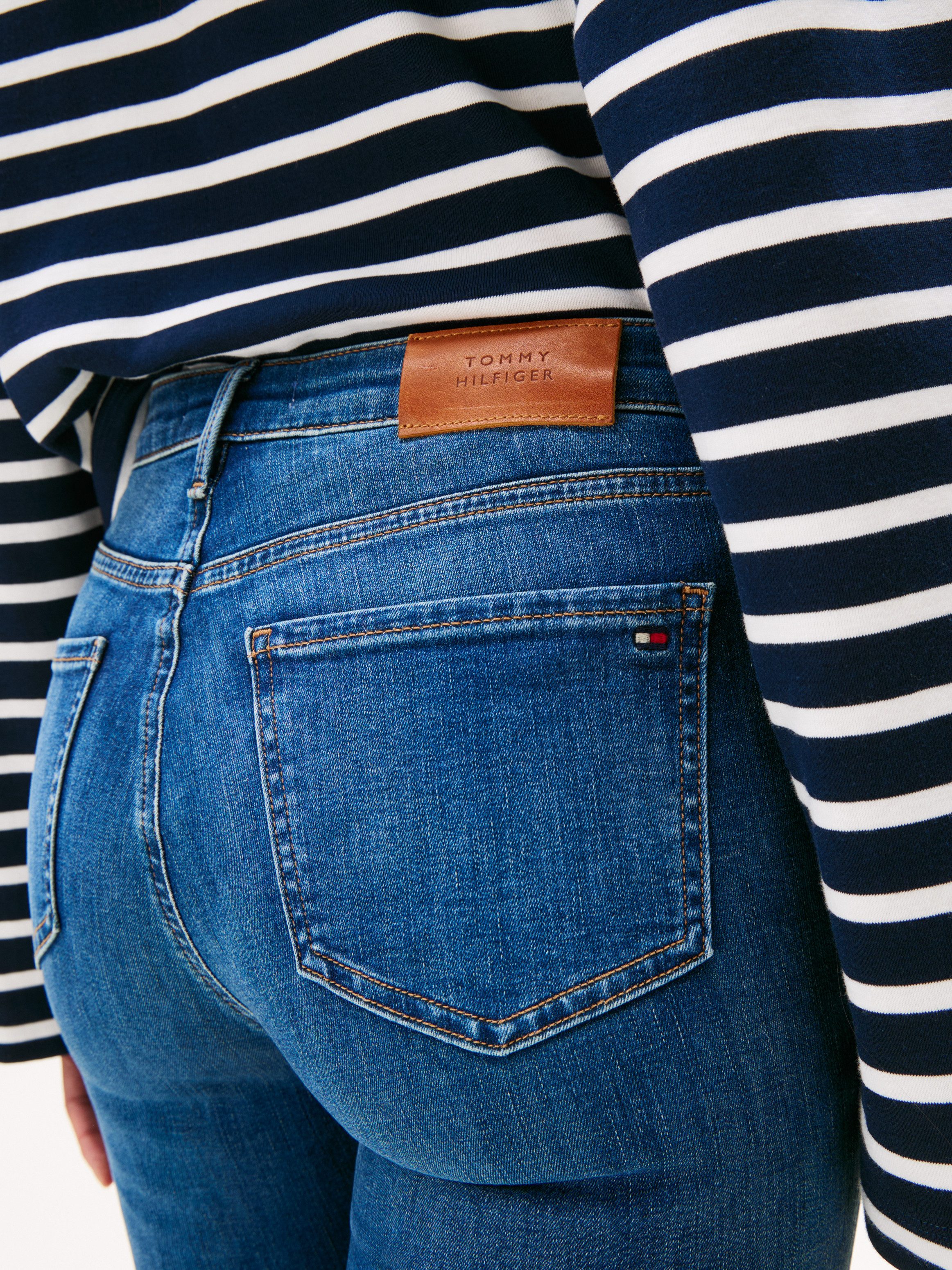 Tommy Hilfiger High-waist-Jeans DNM FLO WIDE günstig online kaufen