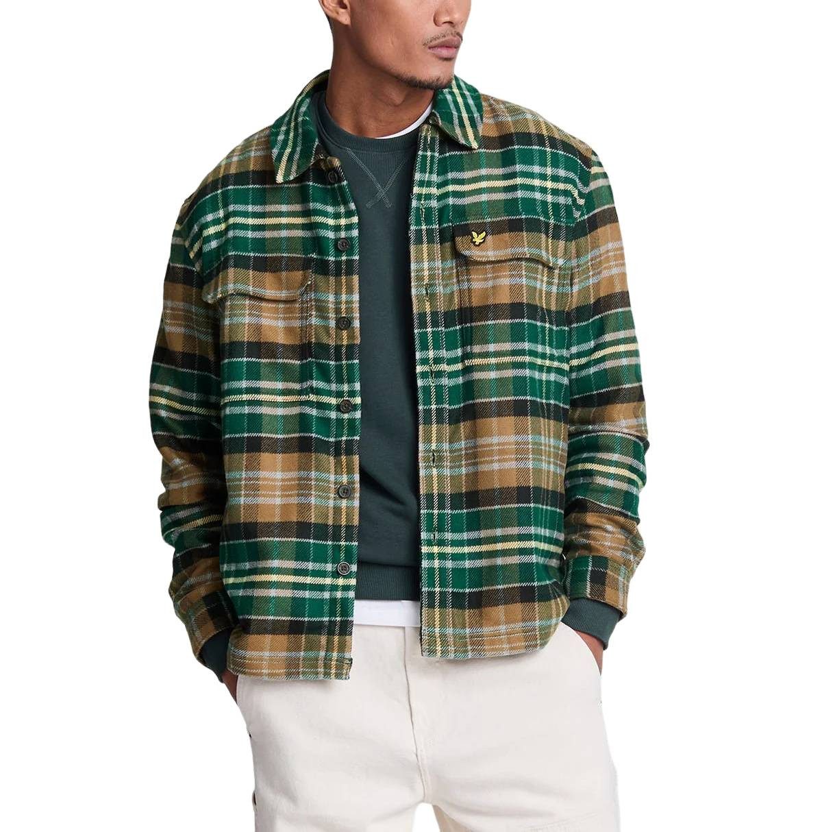 Lyle & Scott Flanellhemd Hemd Lyle & Scott Check Flannel Overshirt