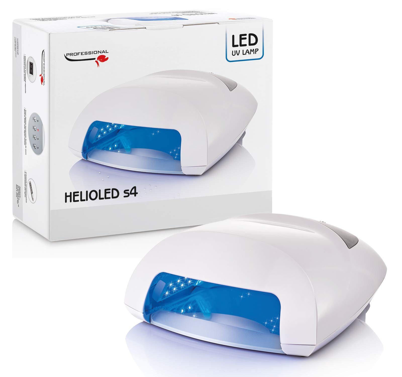 Koskaderm UV-Reflektorlampe HELIOLED S4 ist eine Professionelle UV-LED Lampe-Farbe weiß