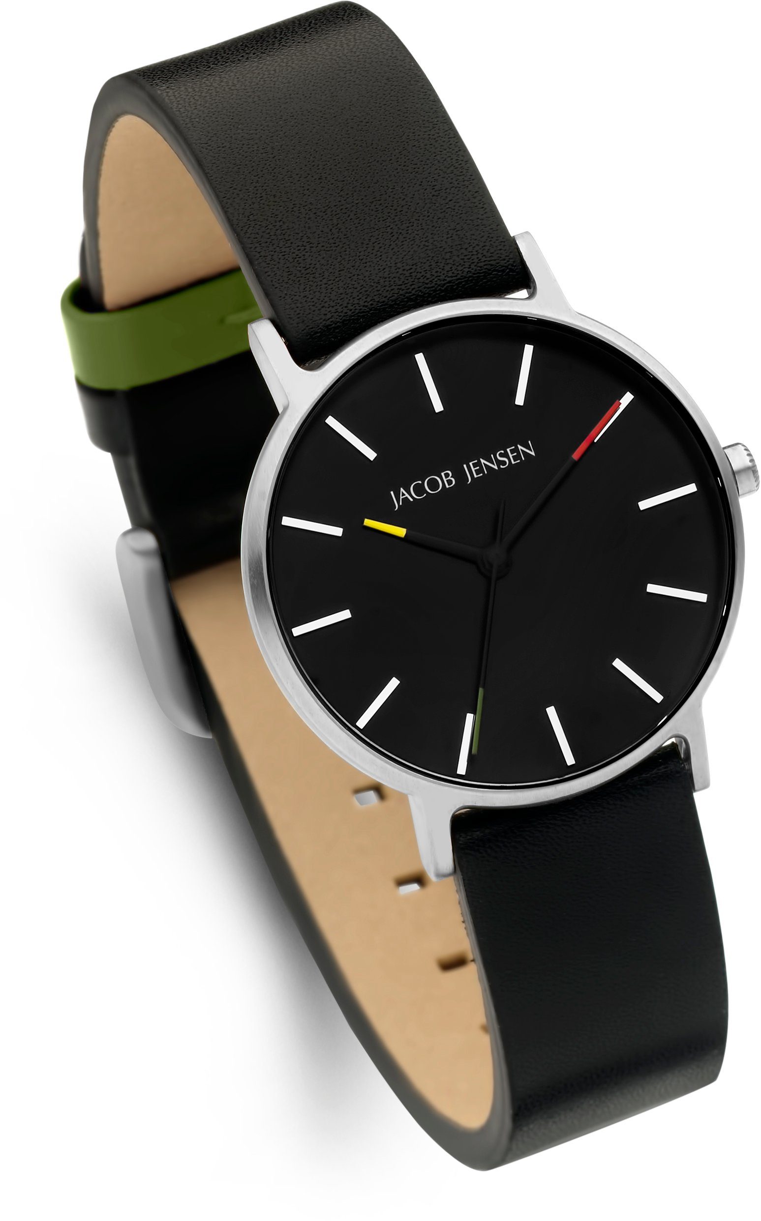 Jacob Jensen Titanuhr Damenuhr Timeless Nordic Contemporary ⌀32 mm 32172, super leicht
