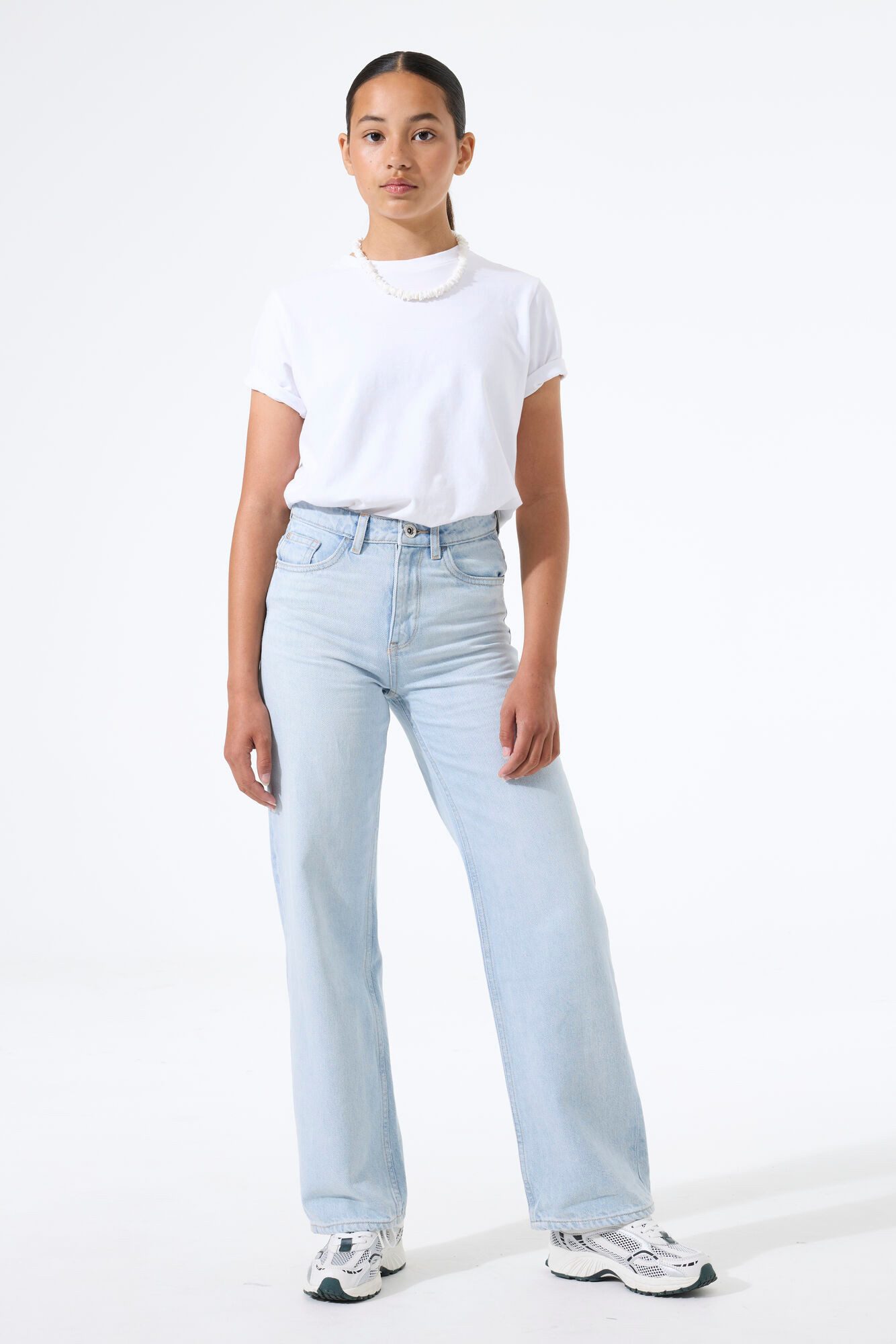 Garcia Schlagjeans Ilvy for Girls, mit weitem Bein