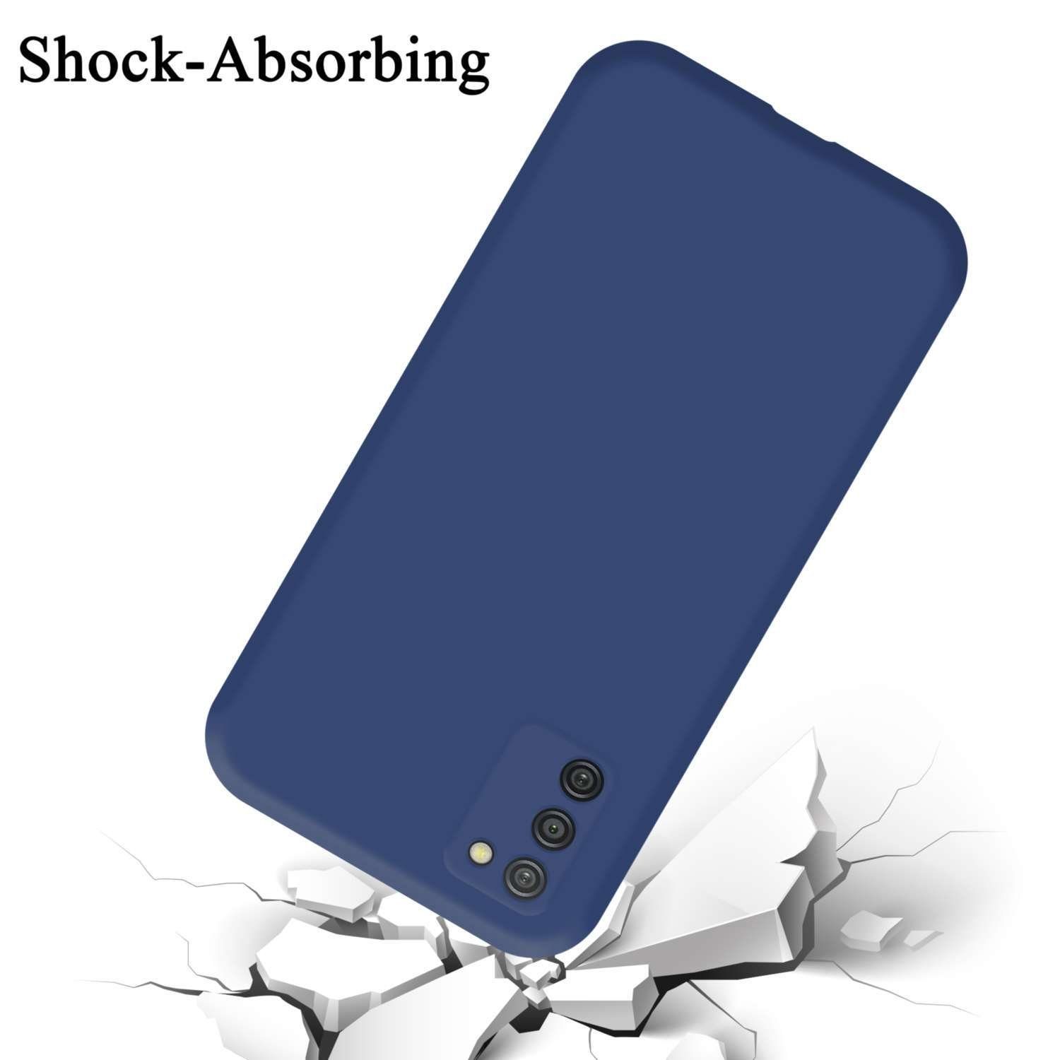 Cadorabo Handyhülle für Samsung Galaxy A03s Hülle Samsung Galaxy A03s, Flexible Hülle TPU Silikon Schutzhülle Back Cover Case