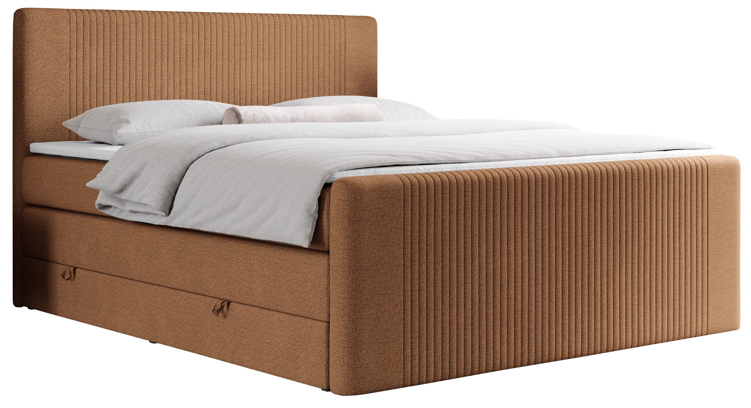 MKS MÖBEL Boxspringbett KING DOREN (Topper günstig online kaufen
