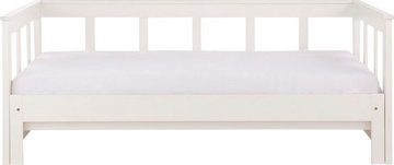 Vipack Bett Vipack Pino, Kojenbett mit Sprossen, LF 90x200 cm zum ausziehen auf 180x200 cm