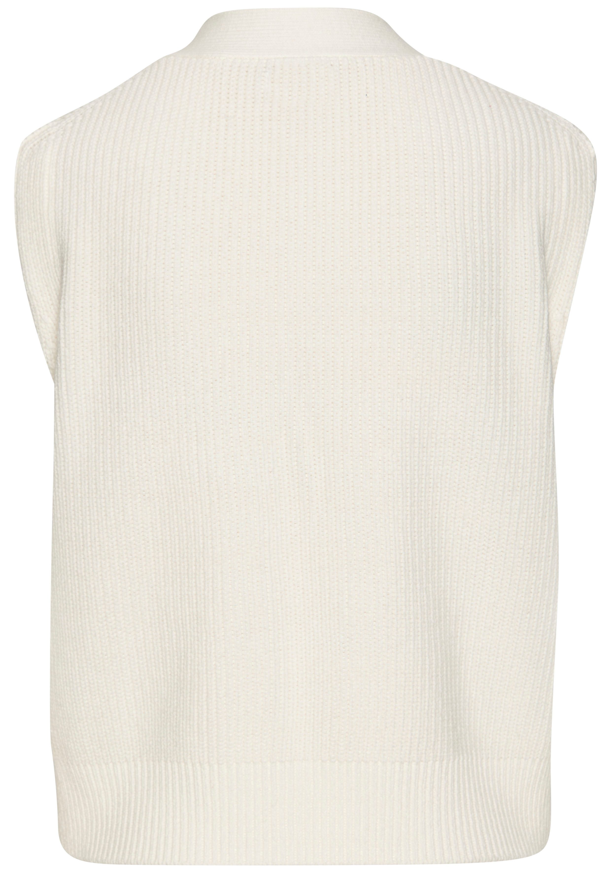 LASCANA Strickweste mit goldenen Knöpfen, Pullunder, modisch