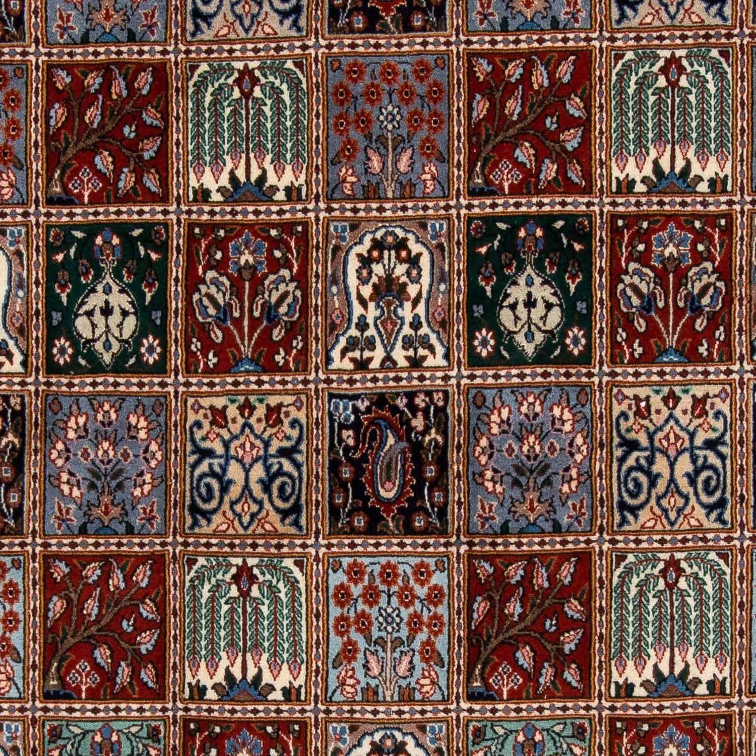Wollteppich Abadeh Medaillon 122 x Handgeknüpft 73 Höhe: rechteckig, mm, morgenland, 10 cm
