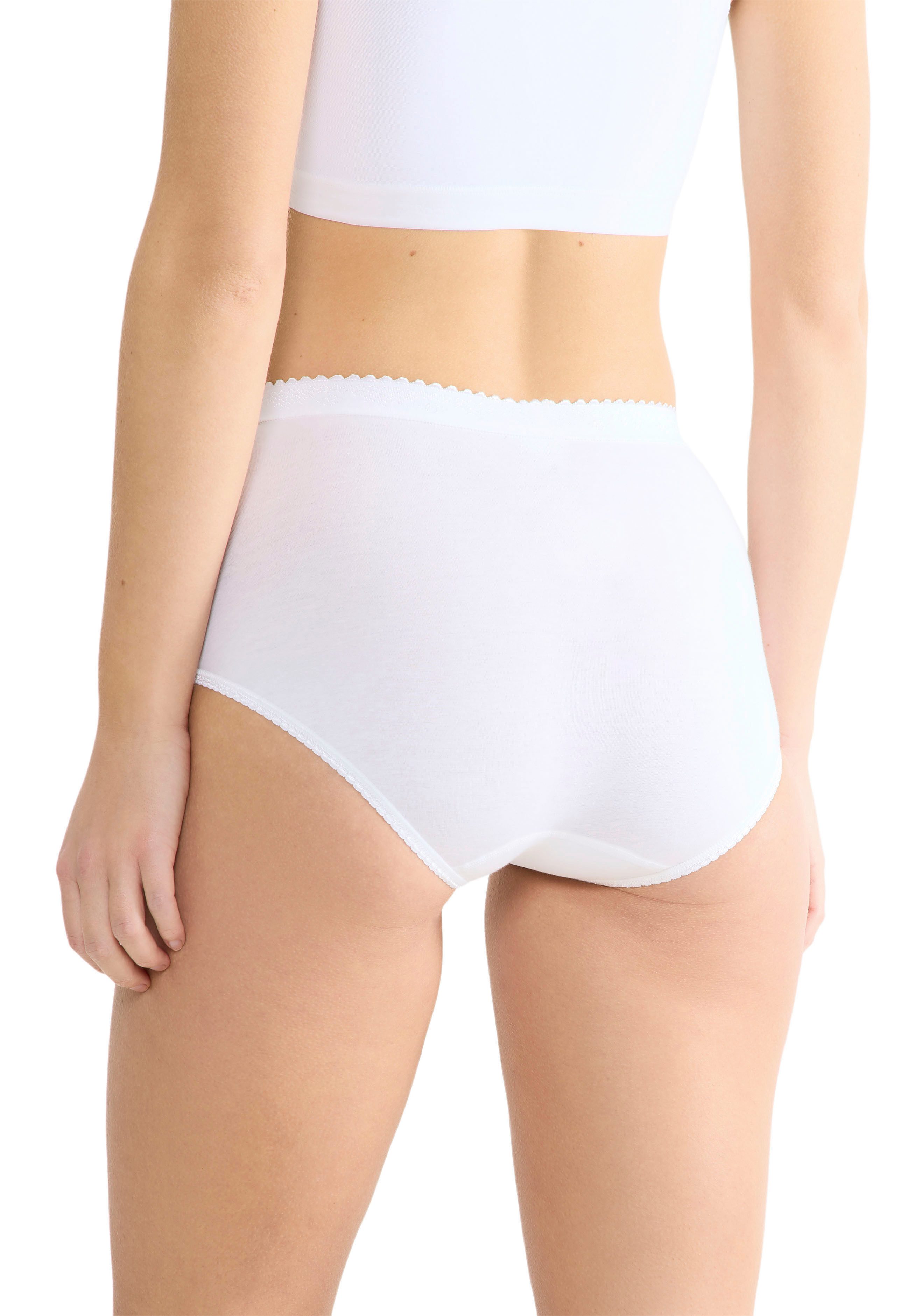 sloggi Shapingslip Control (2er Pack) doppellagige Bauchpartie, formend, Baumwollmix, elastisch – Bild 3 von 5
