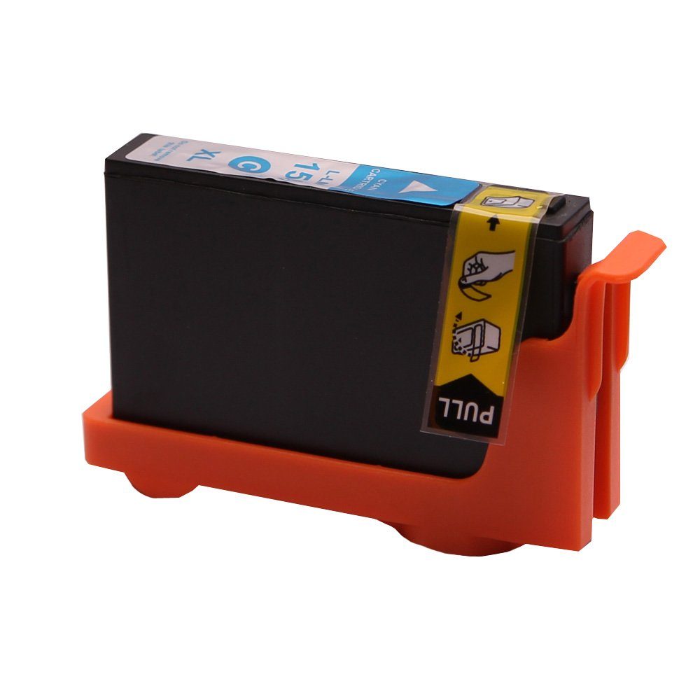 ABC Tintenpatrone (Kompatible Druckerpatrone für Lexmark 150Xl Cyan S315 S415 S515 Pro 715 910 915 von ABC)