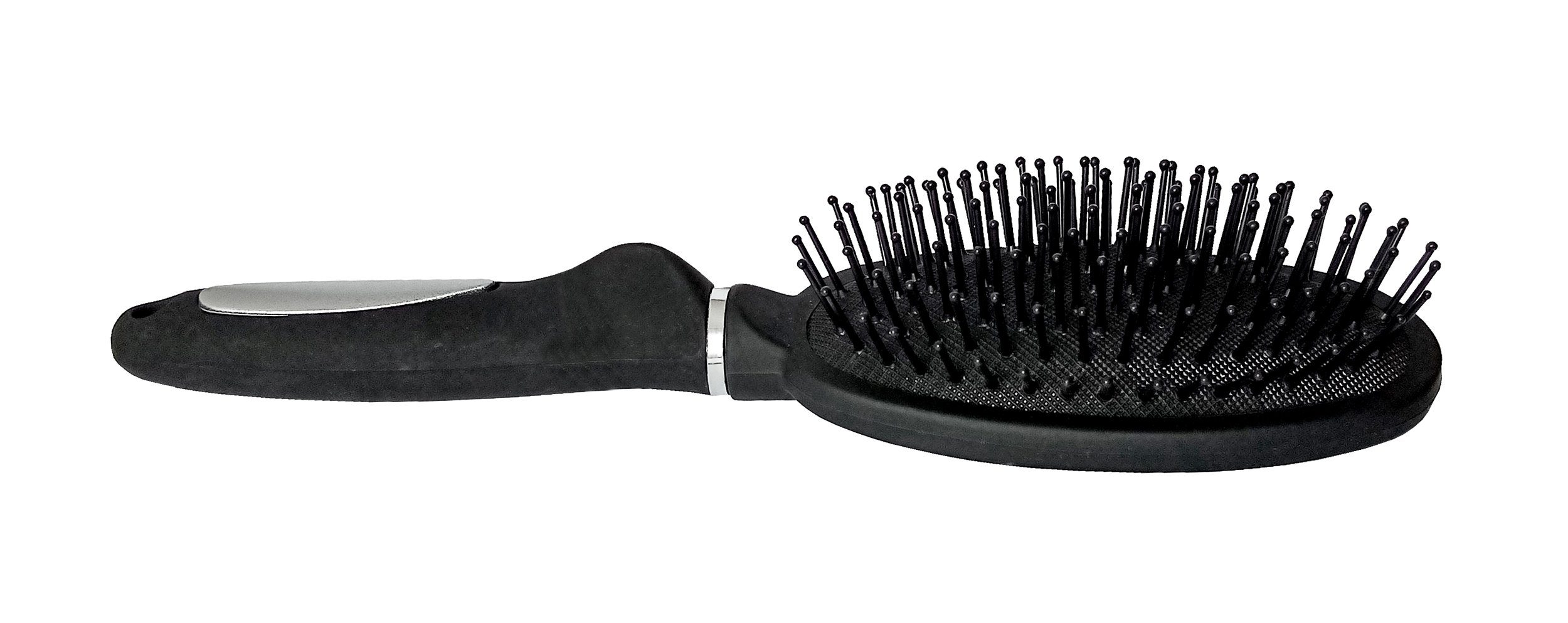 Fönbürste Noppen Haarpflege mit Haar HAARBÜRSTE Kamm Massagebürste 58 (Allzweckbürste), Massage Lifetime Bürste Allzweck Allzweckbürste schwarz Haarbürste