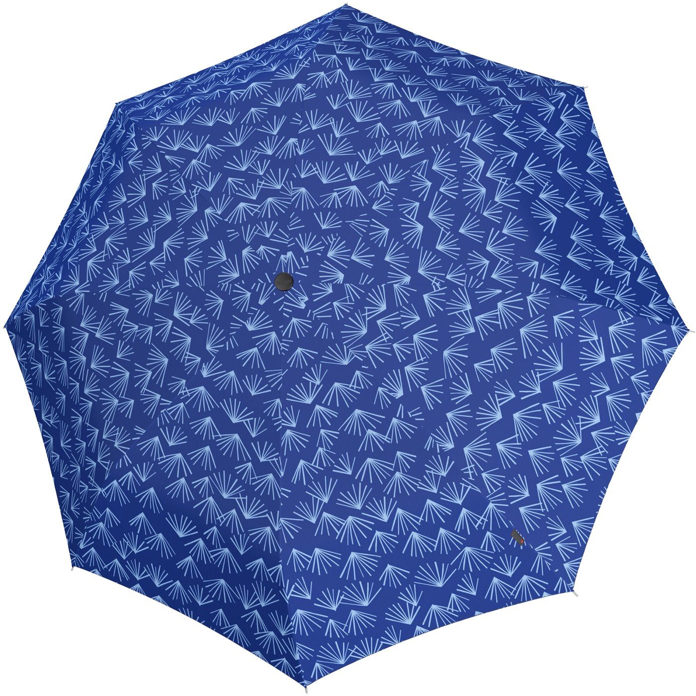 Auf-Zu-Automatik Taschenregenschirm Beschichtung mit Nuno UV-Schutz blau, T.200 Knirps® Duomatic mit und Kasa umweltfreundlicher