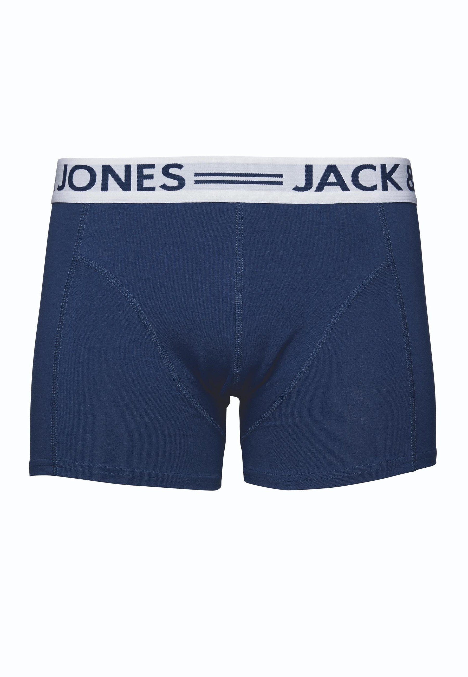 Sense blau & Boxershorts Unterhose Trunks Jack Jones