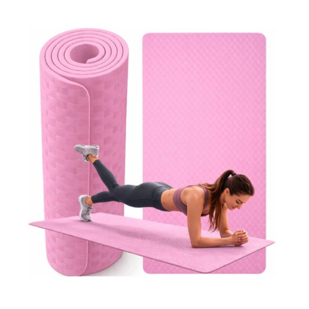 Yogamatte Yoga Matte 190x90 cm 1 cm Dick Fitness, Pilates & Gymnastik Trainingsm