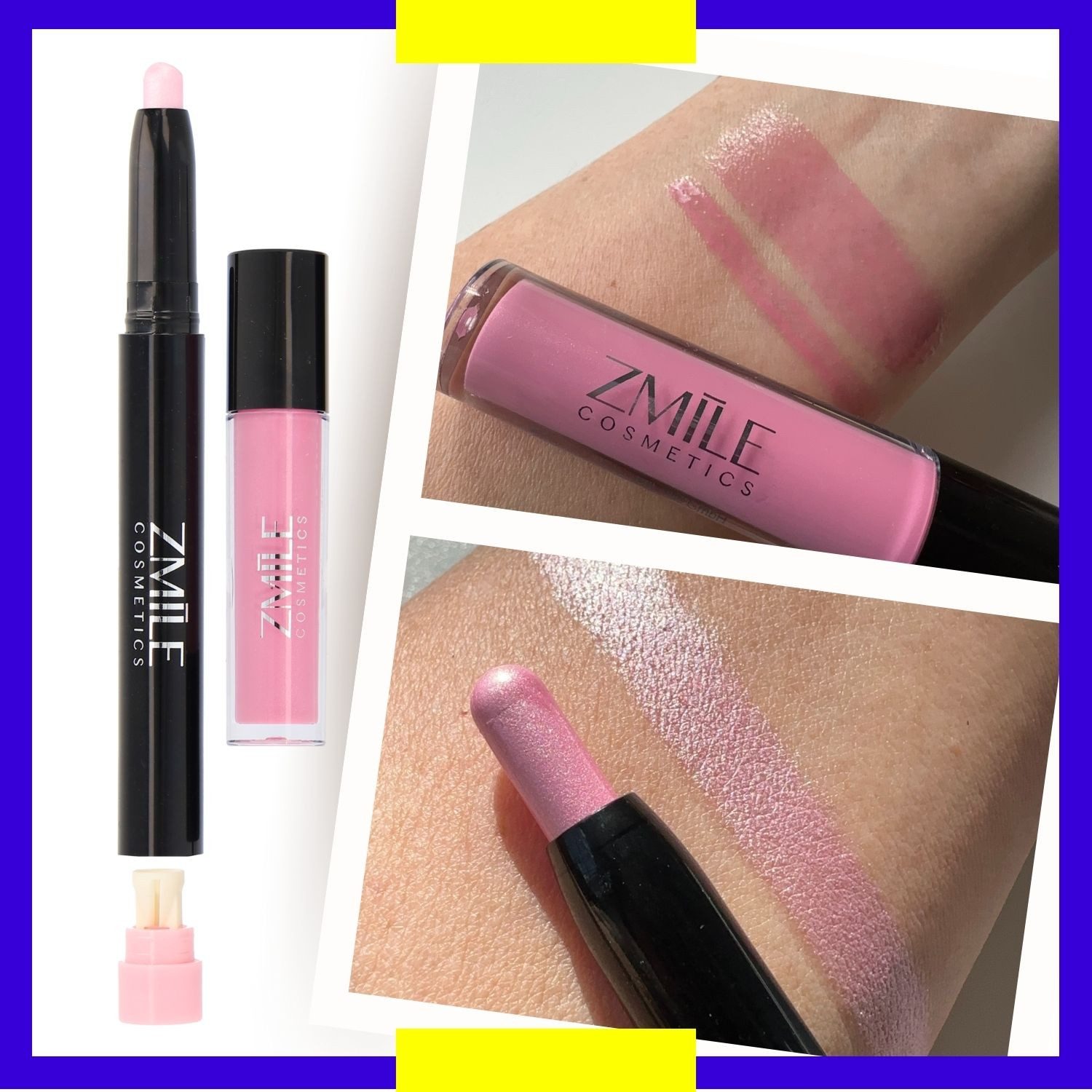 ZMILE COSMETICS Schmink-Set Metal Pencil Box 'Magical' - vegane Kosmetik, 4-tlg., inkl. Metal-Pencil Box, vegan