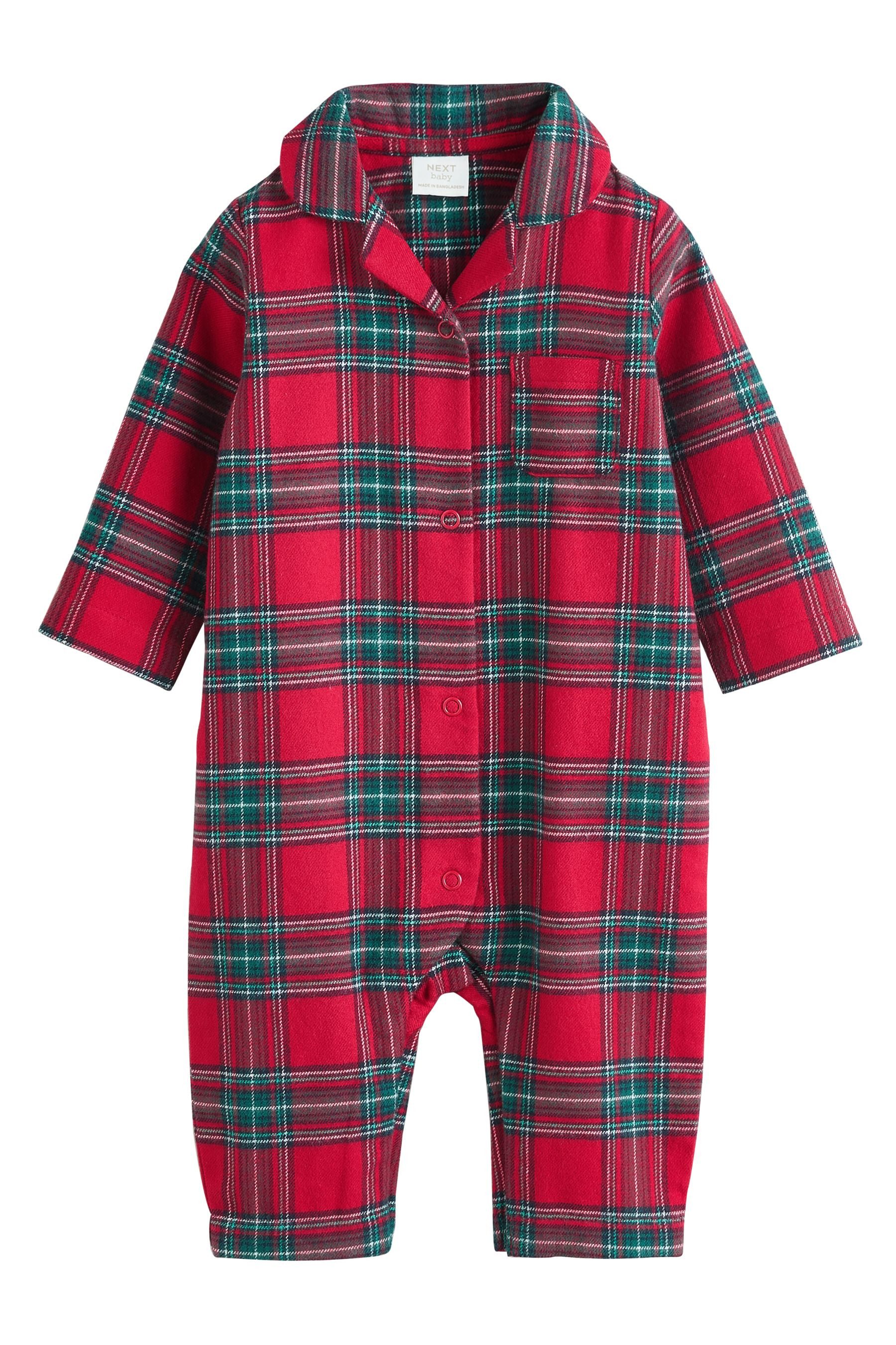 Schlafoverall Familien-Kollektion Baby Weihnachtsschlafanzug
