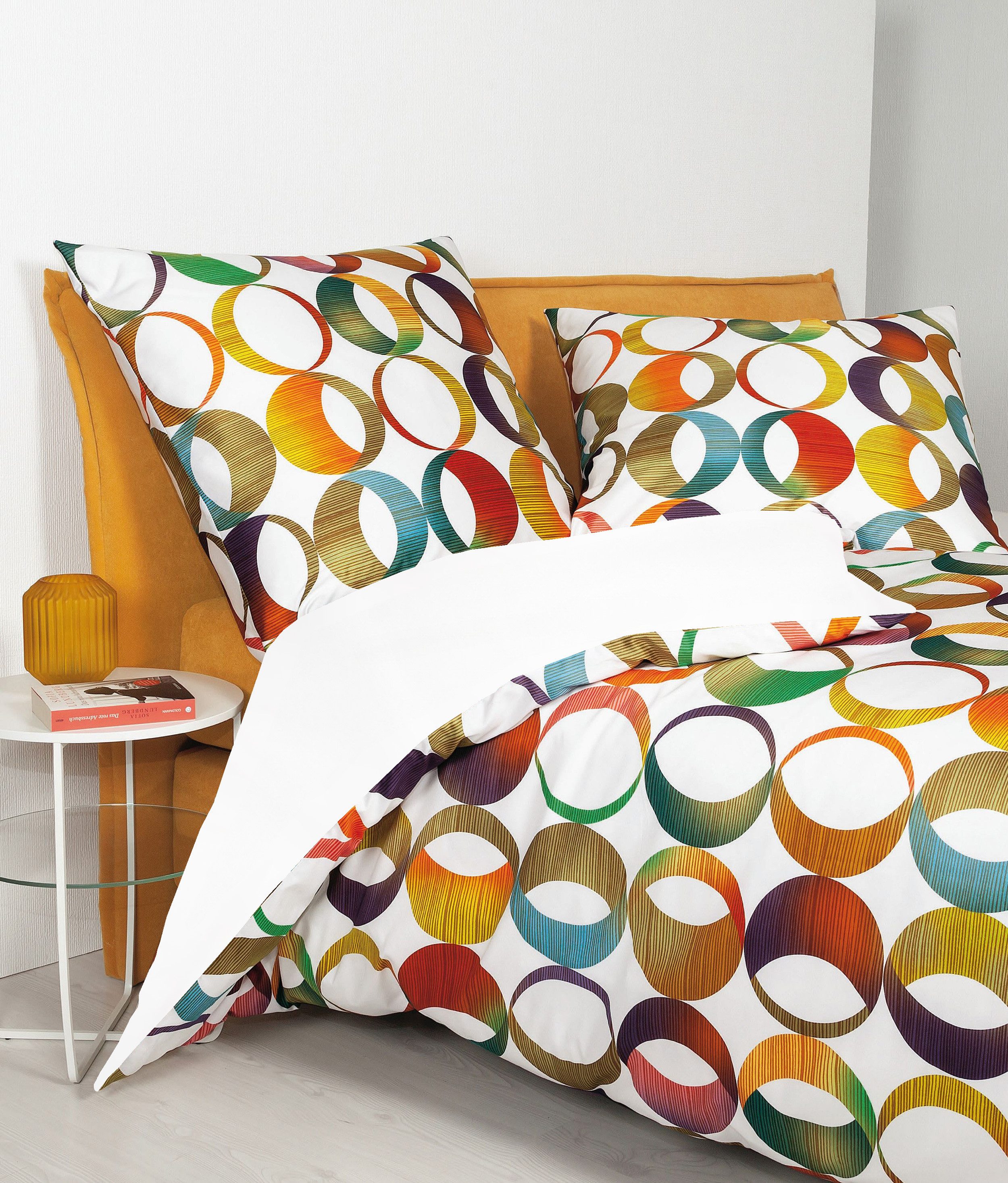 Janine Bettwäsche Mako-Baumwolle, Mako-Satin, 2 teilig, günstig online kaufen