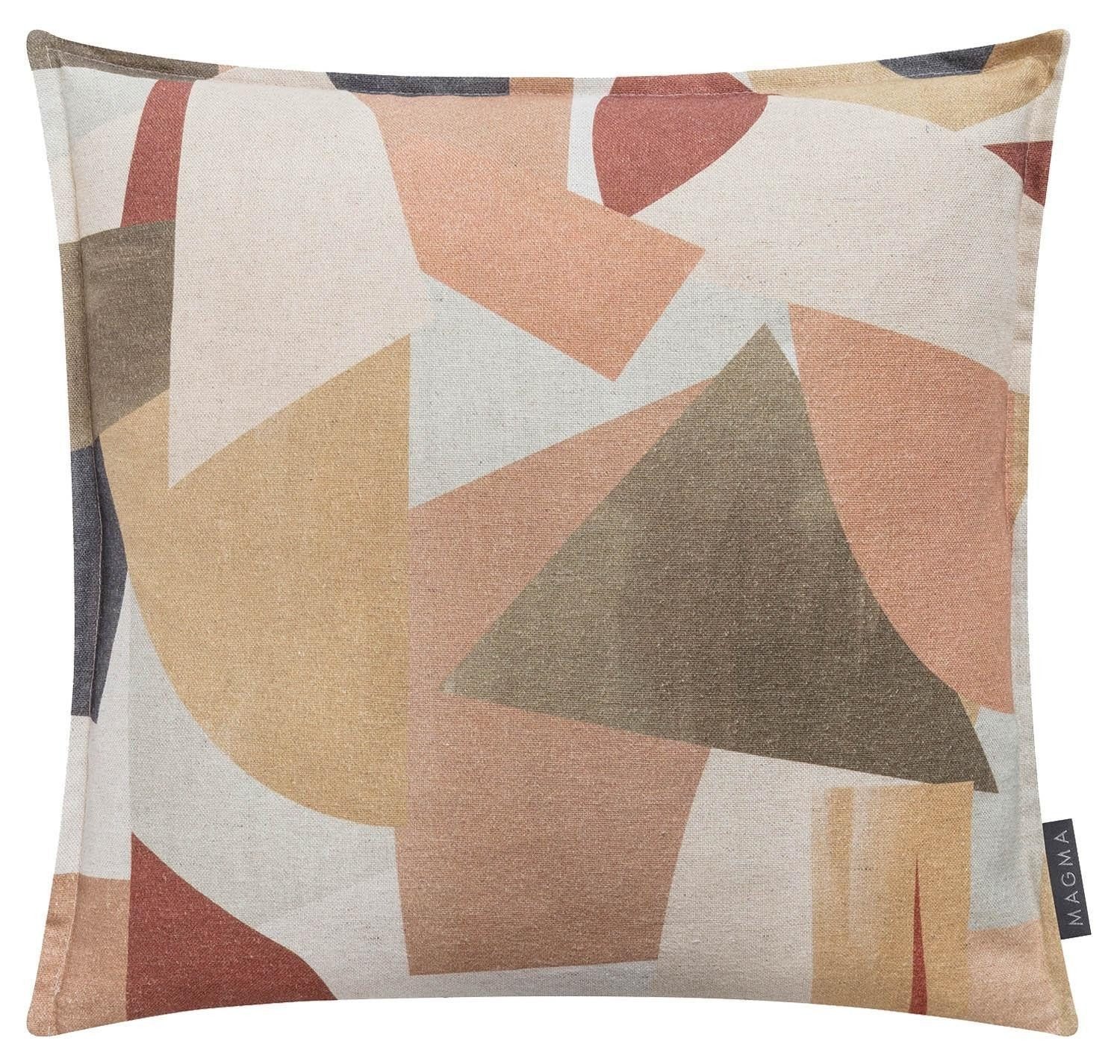 Magma Heimtex Kissenhülle BIBA, 45 x 45 cm, Terracotta, Baumwolle, Leinen, günstig online kaufen