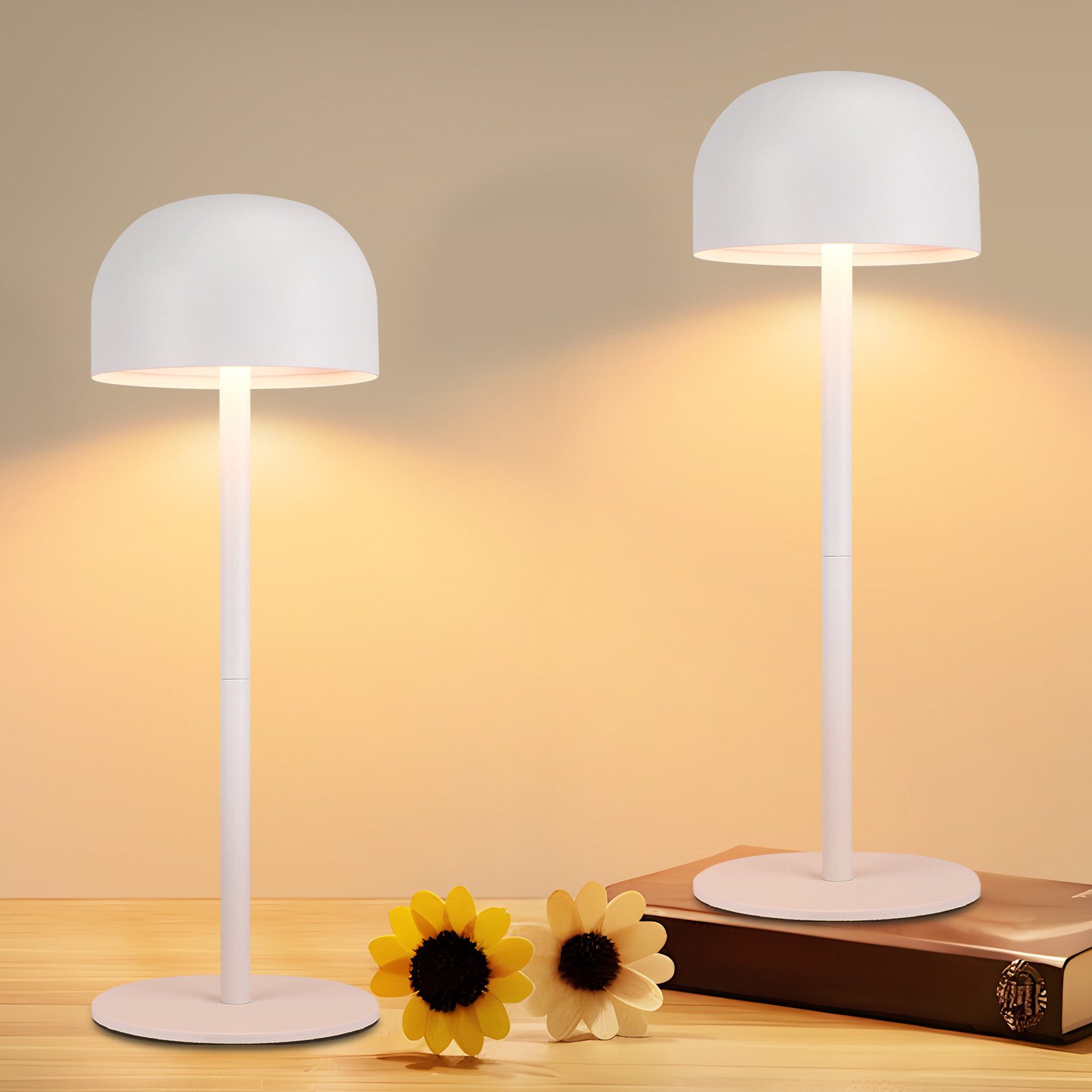 ZMH LED Tischleuchte LED Tischlampe Kabellos: günstig online kaufen