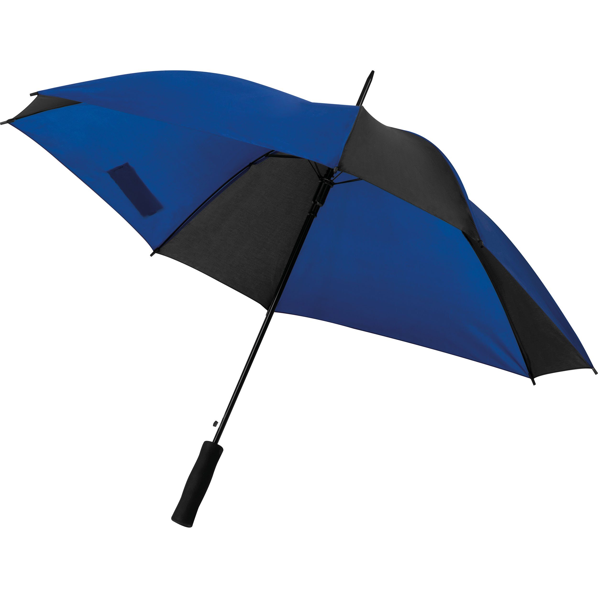 Stockregenschirm Automatik-Regenschirm / Farbe: blau-schwarz