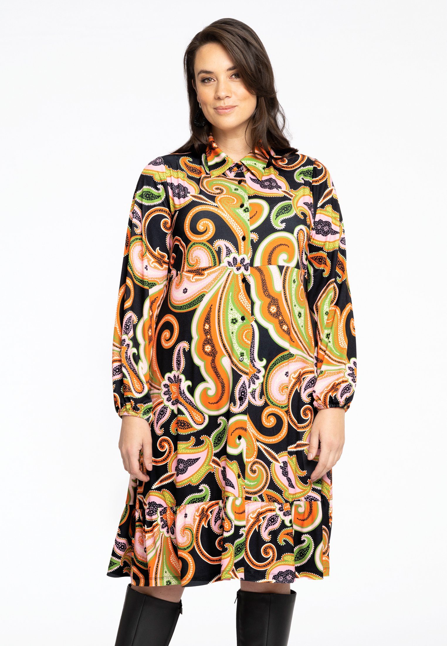 A-Linien-Kleid Damen Kleid Große Größen
