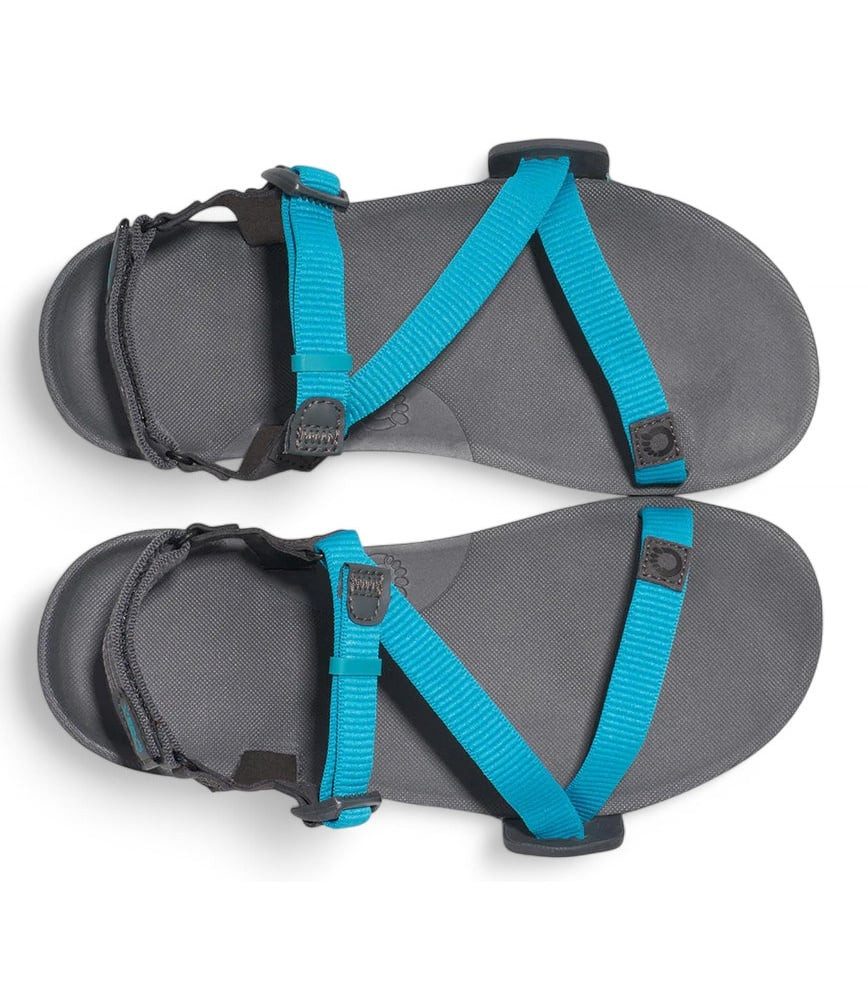 Xero Shoes Z-Trail EV asphaltgrau/blau Damen Sandale