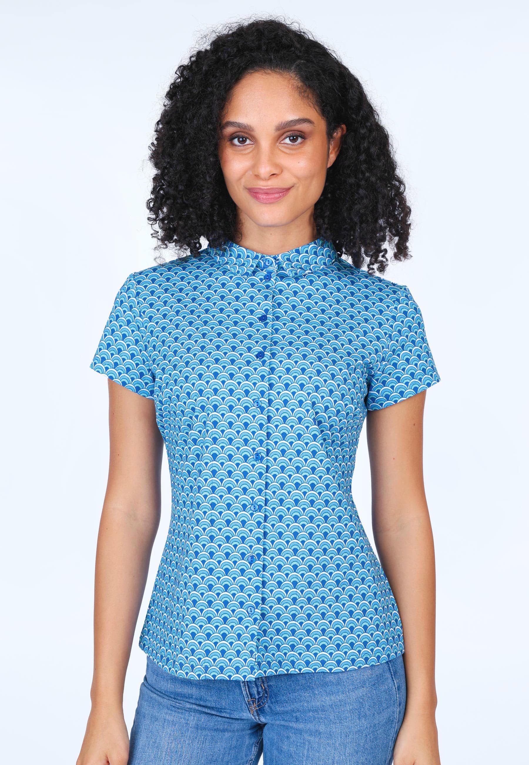 Klassische Bluse Franzia