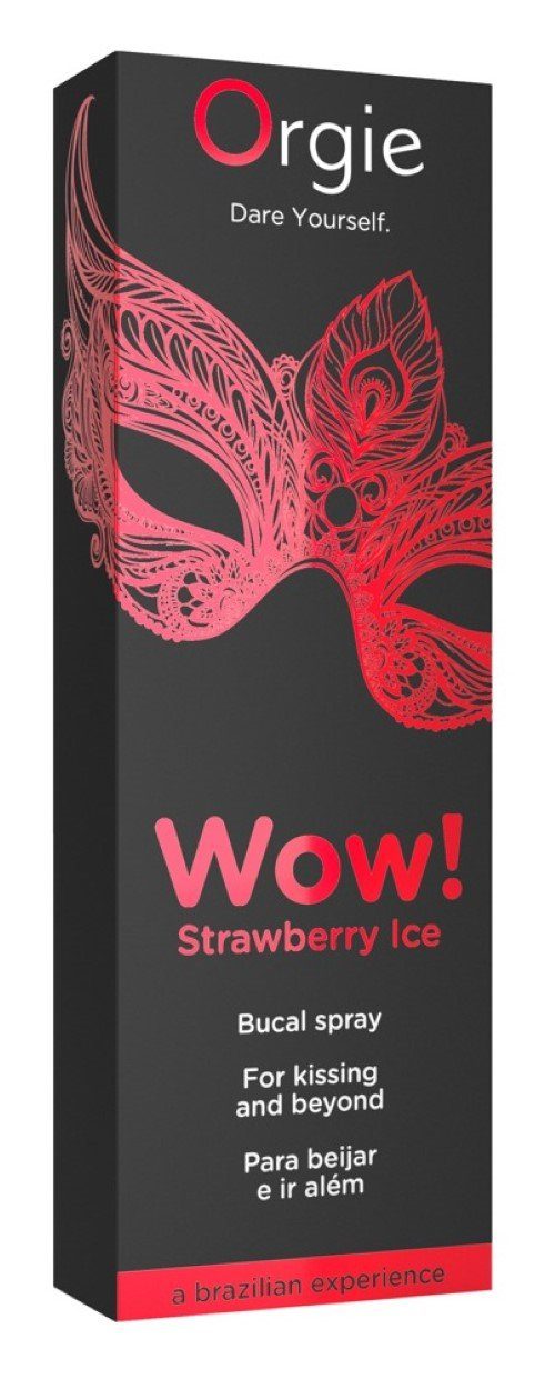 - Gleitgel Orgie ml Strawberry Ice 10 Spray10ml Bucal Orgie -
