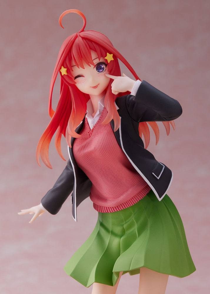 Taito Prize Merchandise-Figur Quintessential Quintuplets Itsuki Nakano Uniform Ver. Renewal Ed.