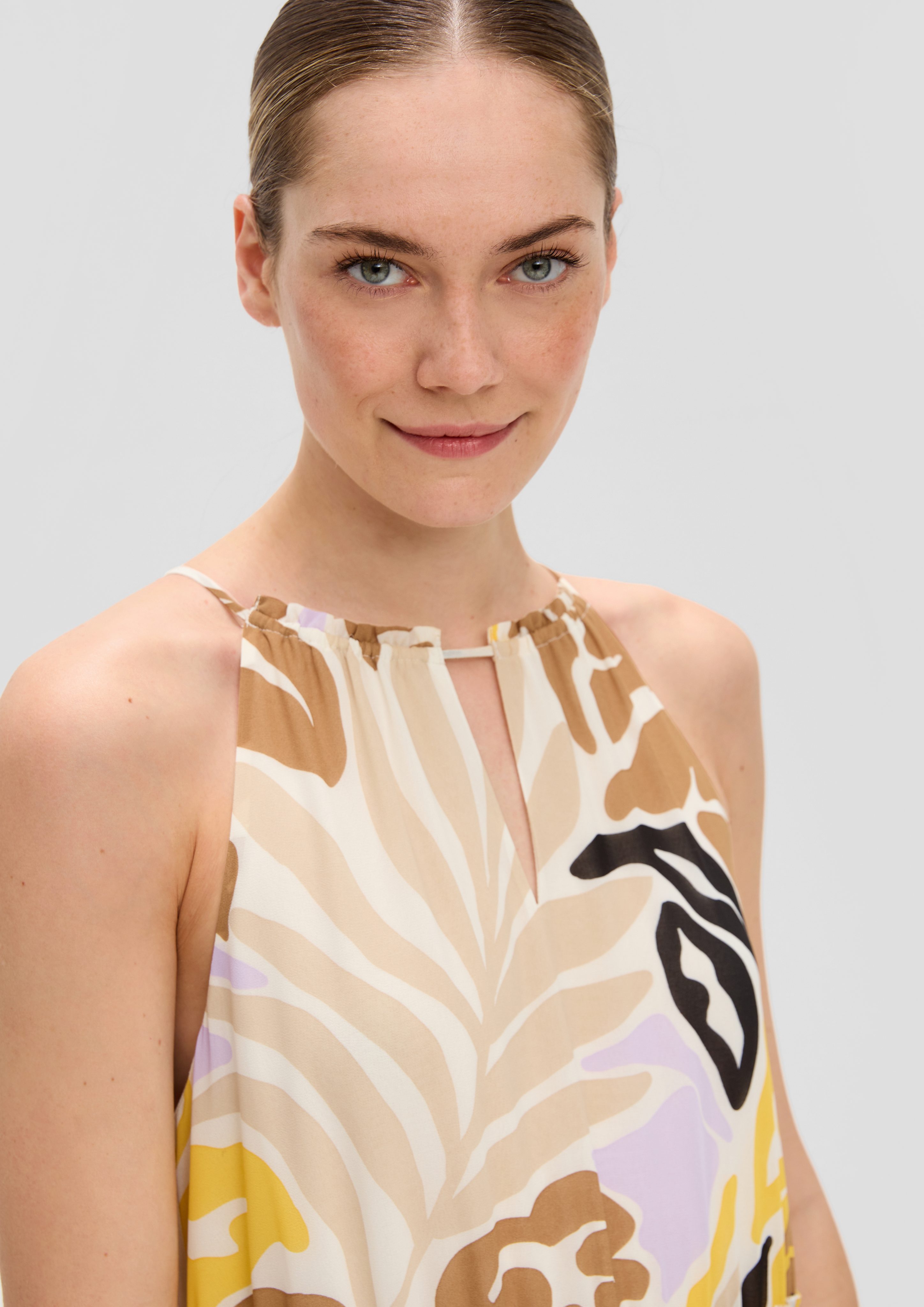 s.Oliver BLACK LABEL Maxikleid Leichtes Maxikleid günstig online kaufen