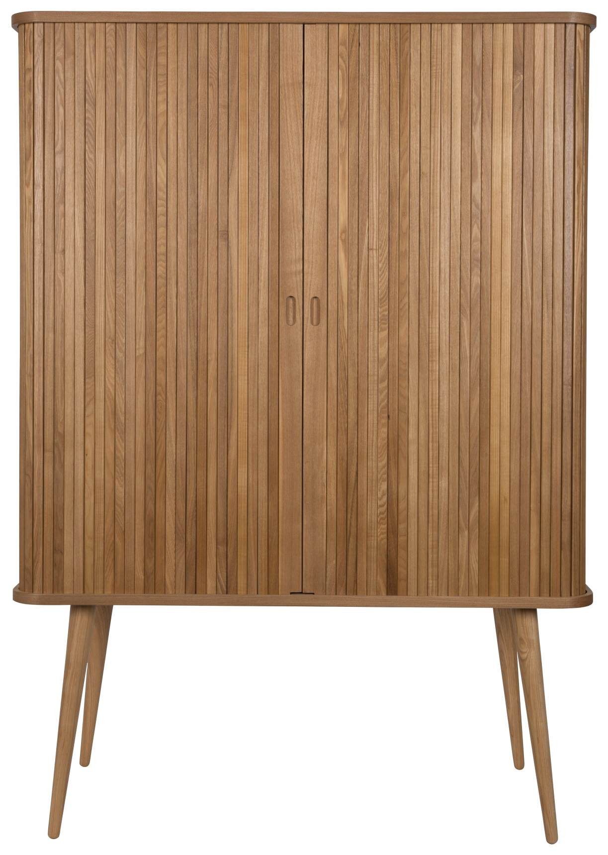 Zuiver Mehrzweckschrank Schrank Kommode BARBIER von ZUIVER mit Rollo Schiebetüren
