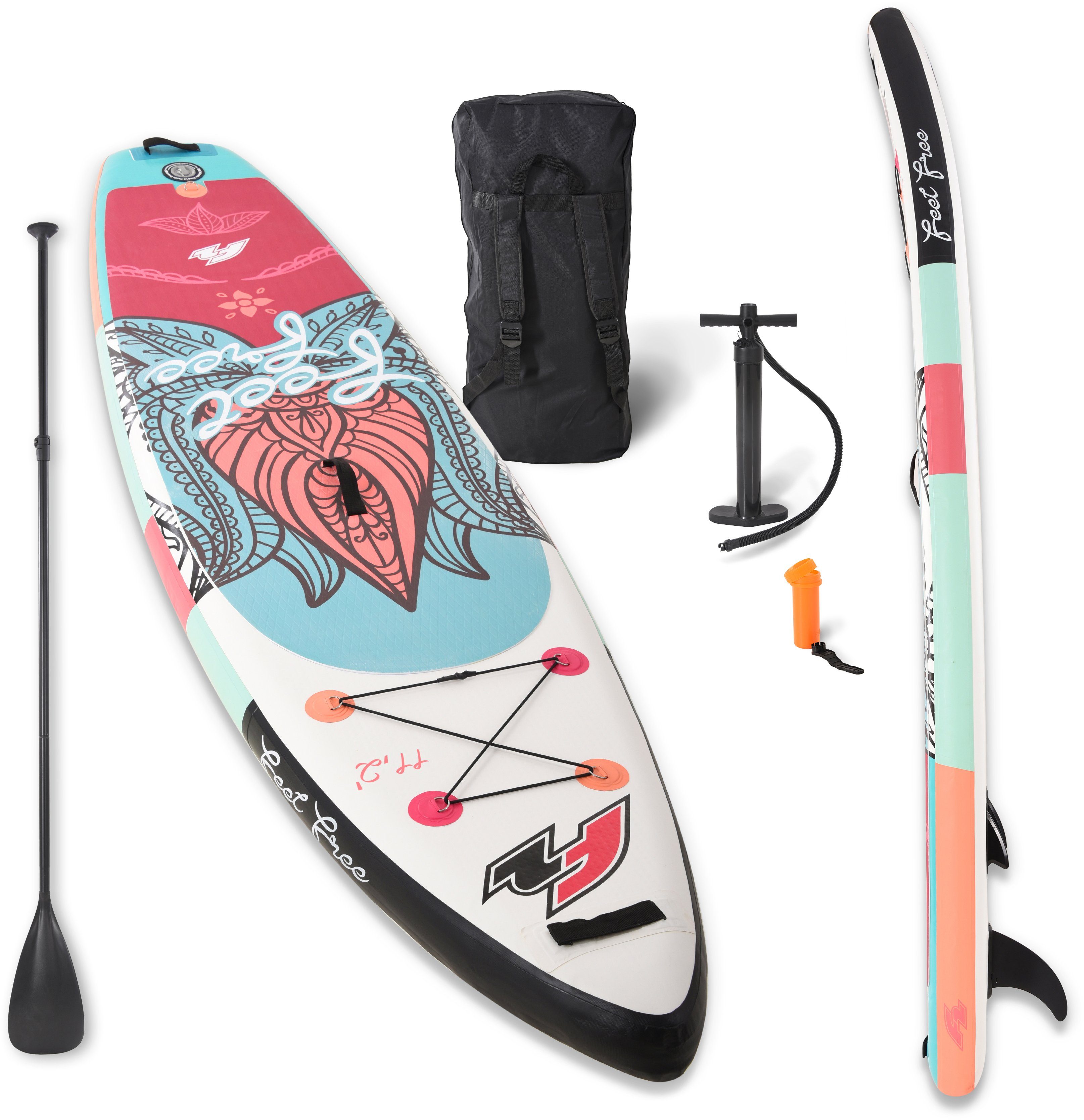 Paddling SUP-Board Free, Stand Feel Up F2