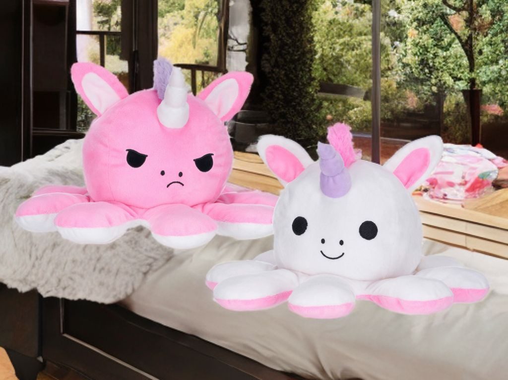 Whitehouse Leisure International Ltd Kuscheltier Octopus Wendbares Einhorn günstig online kaufen