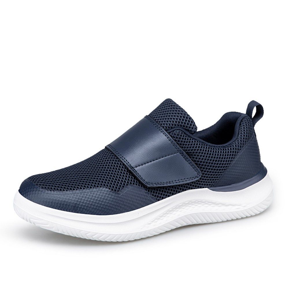 HUSK'SWARE atmungsaktive Freizeitschuhe mit Klettverschluss Sneaker (MD-Außensohle, Leichte, stoßdämpfende Sohle, Atmungsaktives Mesh-Obermaterial) Atmungsaktives Mesh-Obermaterial