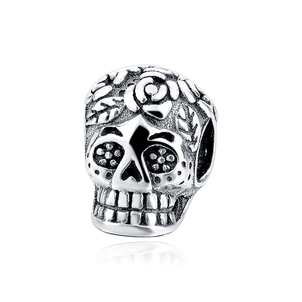 PANDACHARMS Bead Mexikanischer Totenkopf Charm für Charm Armband, 925er Ste günstig online kaufen