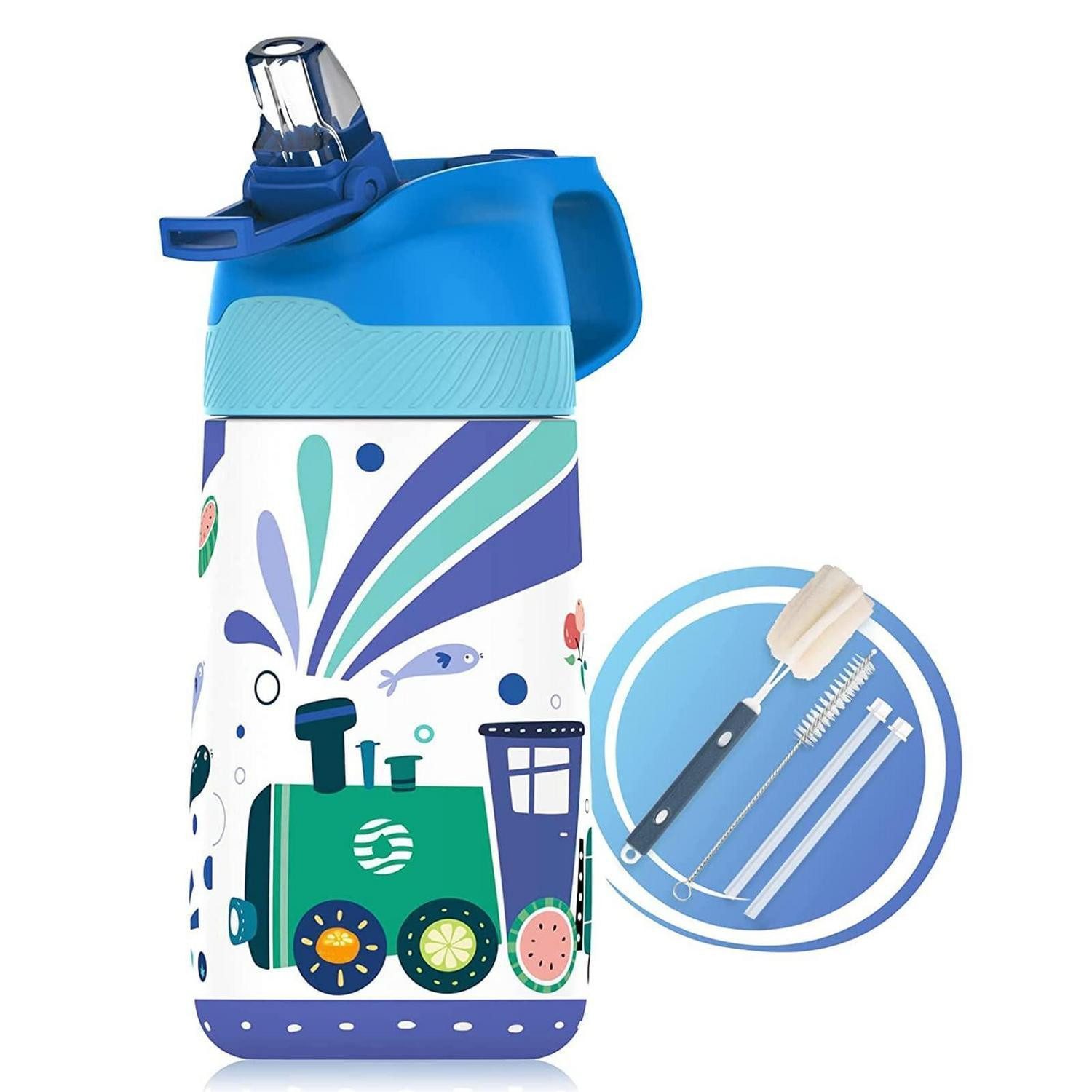 LuxusKollektion Thermoflasche Kinder Trinkflasche Edelstahl 350ml