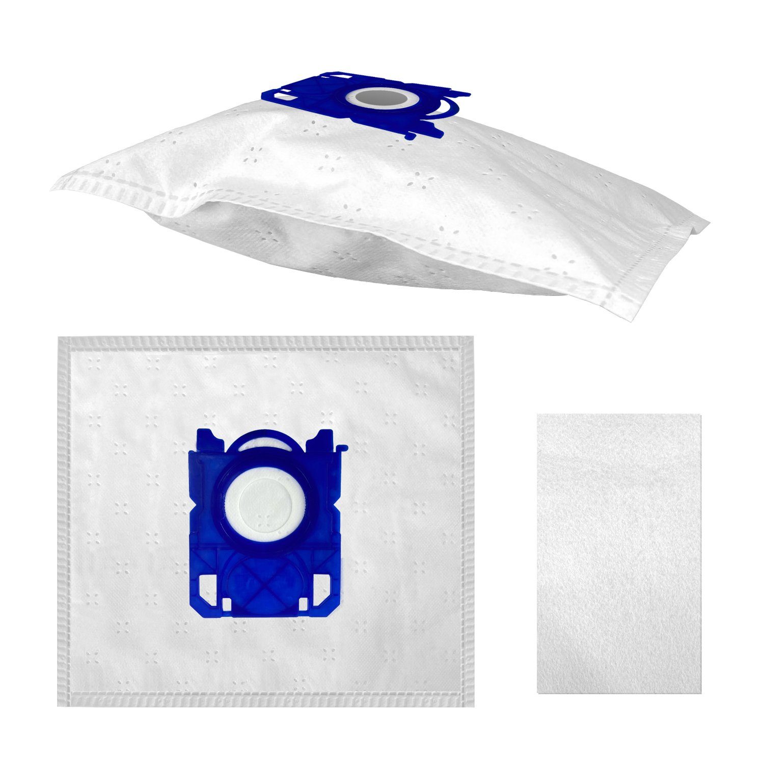 ARLI Staubsaugerbeutel 10x Staubsaugerbeutel, passend für AEG, 10 St., AEG VX4 EFFICIENCY VX6 VX7 VX8 VX9 S-Bag + Filter