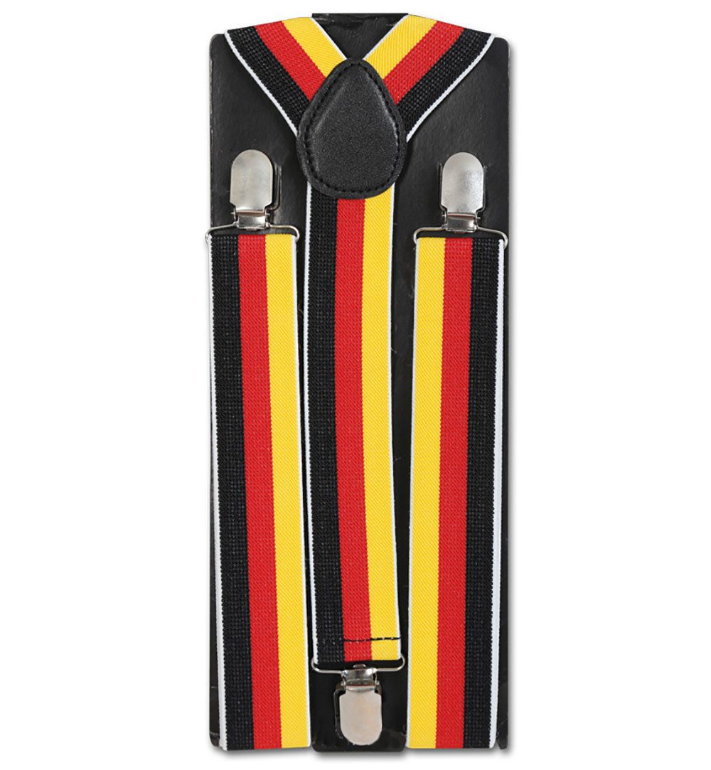 Fries Hosenträger Deutschland Hosenträger Metallschnallen EM Fußball Schwar günstig online kaufen