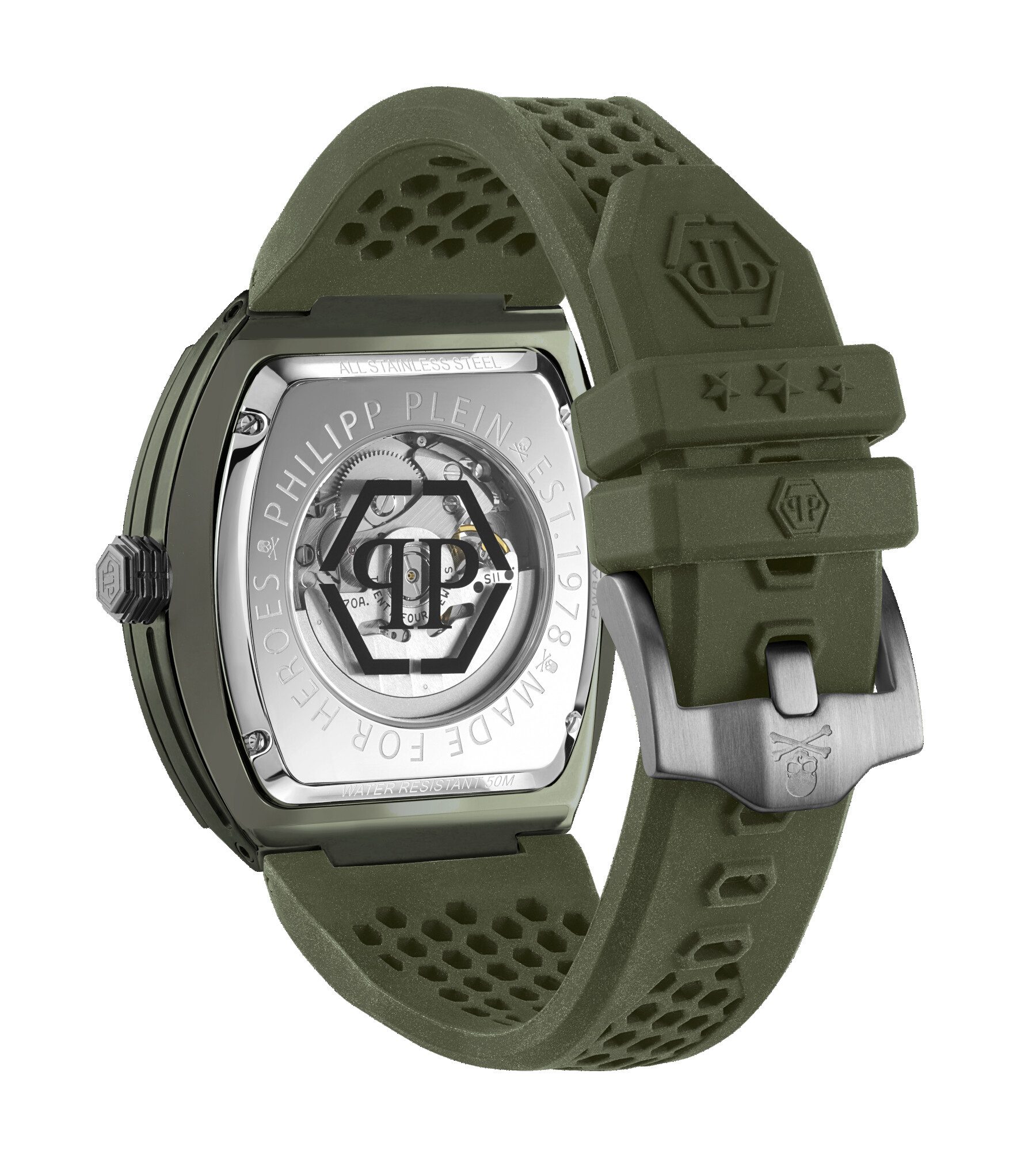 PHILIPP PLEIN Quarzuhr THE SKELETON ECOCERAMIC, günstig online kaufen