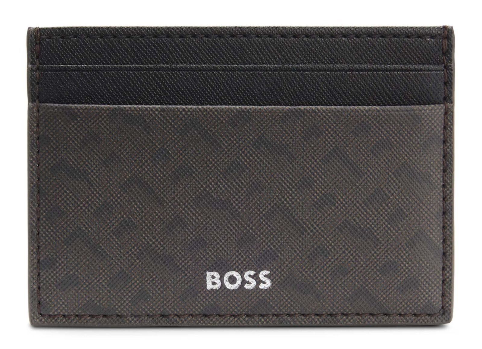 BOSS Kartenetui MN Card Case, aus echtem Leder