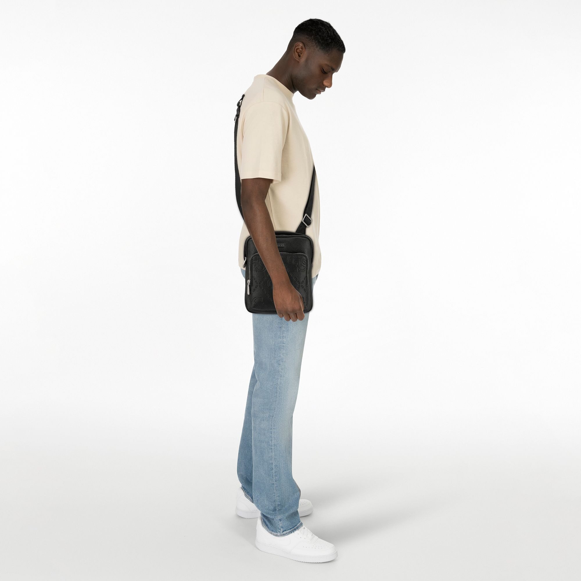 Guess Umhängetasche Boston, Polyurethan günstig online kaufen