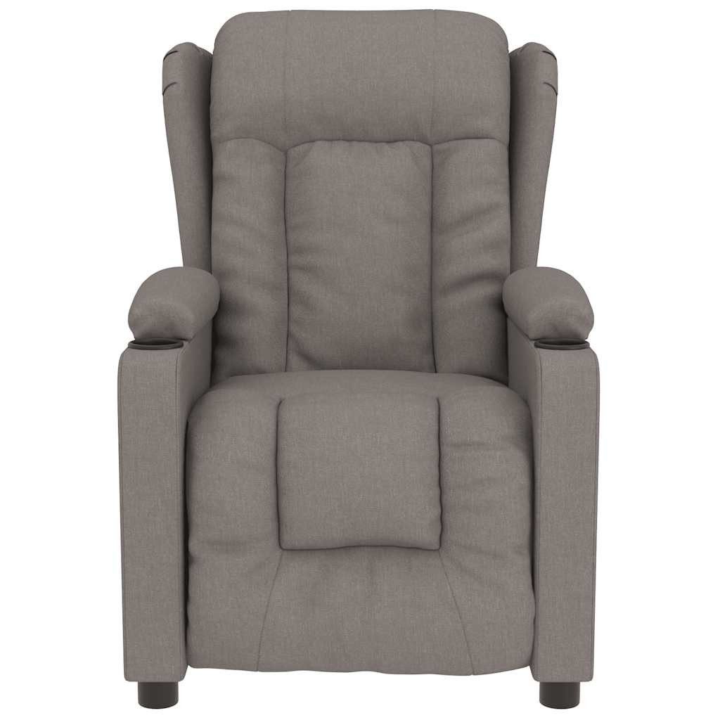 vidaXL Massagesessel Massagesessel Taupe Stoff (1-St) günstig online kaufen