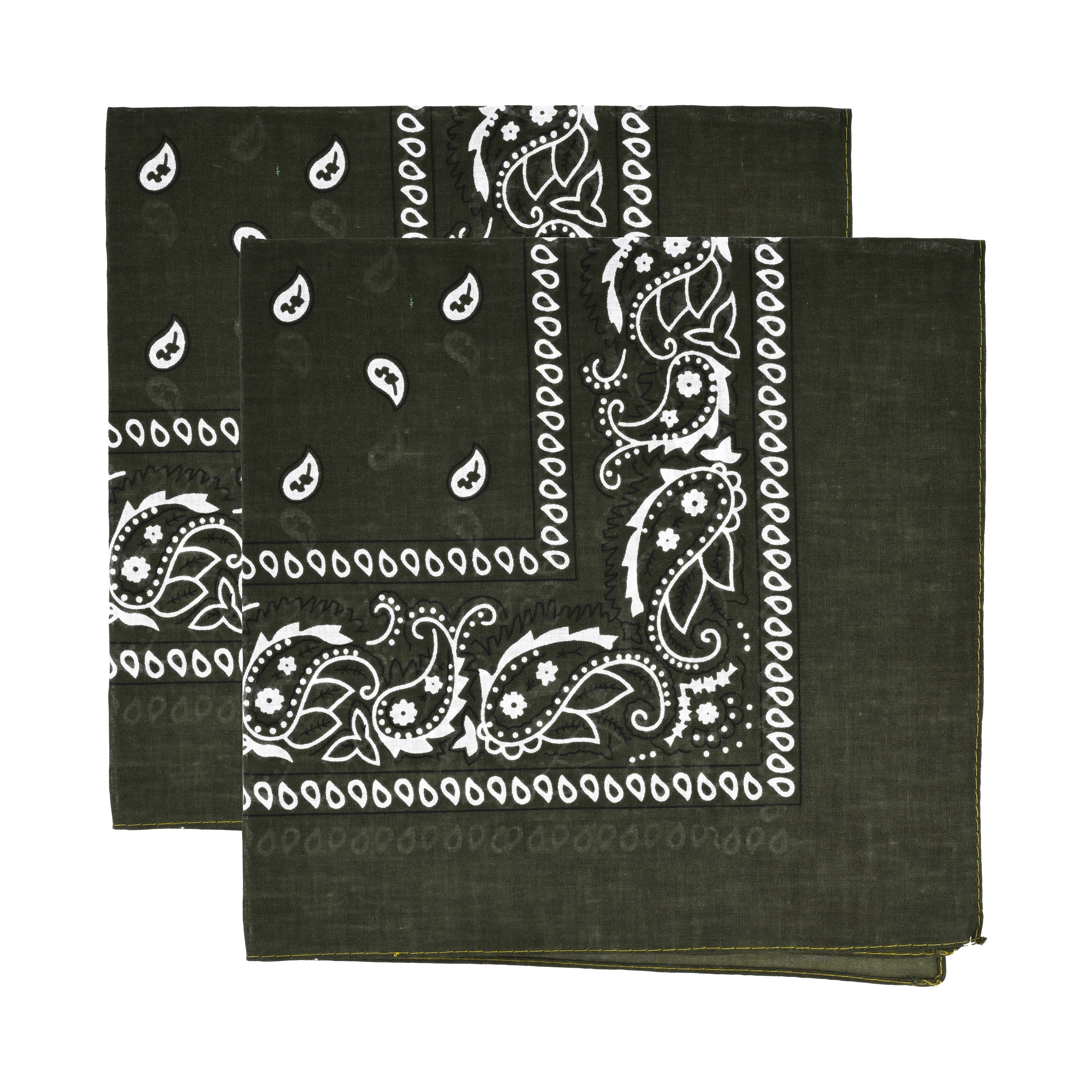 Modescout Stadler Bandana 2er-Pack Bandanas – Vielseitig, stylisch und hochwertig, (Spar-Set, 2er Pack), 100 % Baumwolle