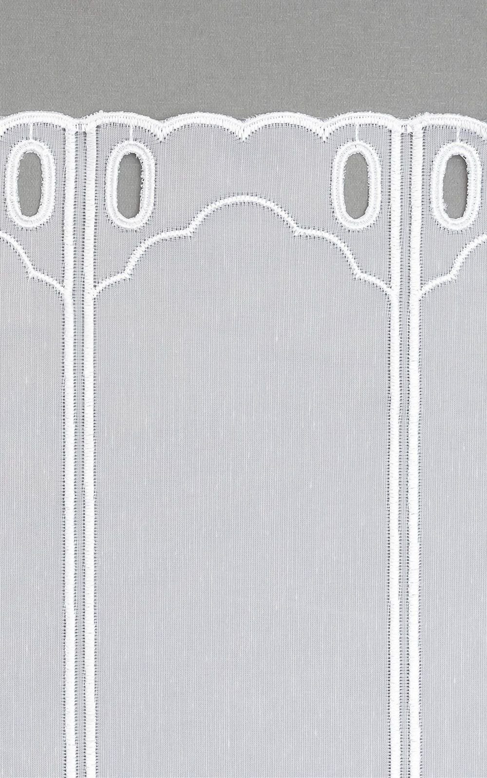 HxB transparent, 30x43.2cm Scheibengardine LYSEL®, (1 Bogenmuster, St),
